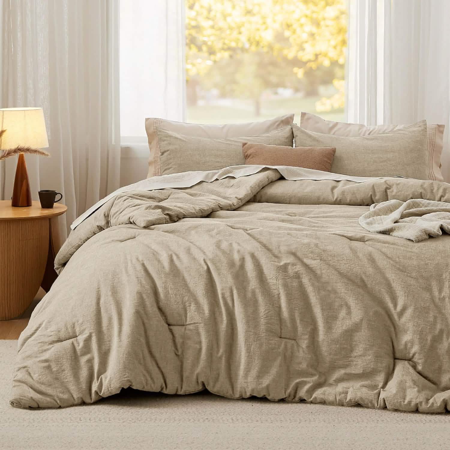 GentleSoft® Prewashed Cotton Comforter Set