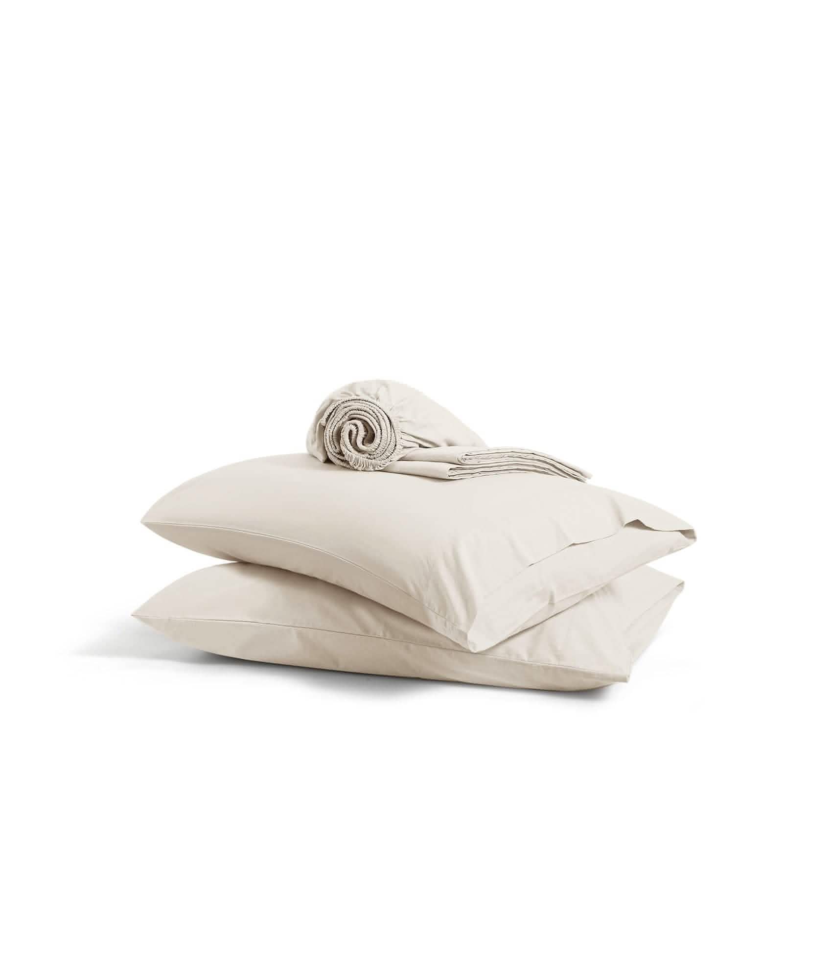GentleSoft® Cotton Percale Weave Sheet Set