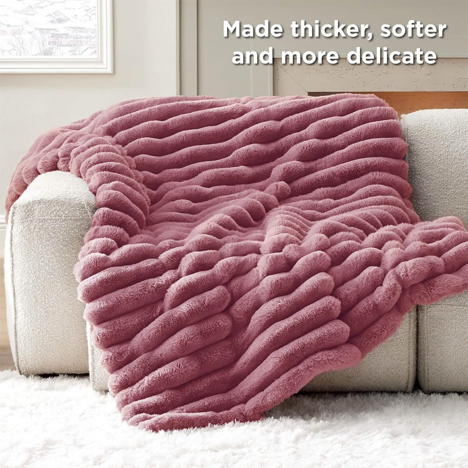 GentleSoft® Plush Stripe Blanket