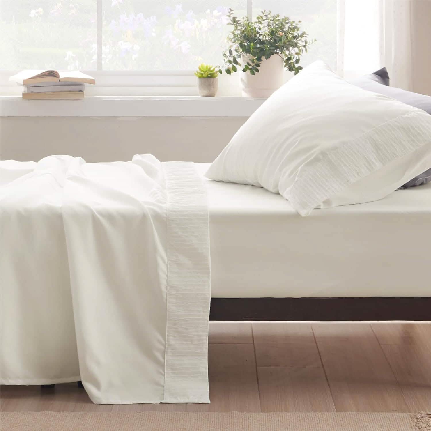 GentleSoft® Ruched Sheet Set