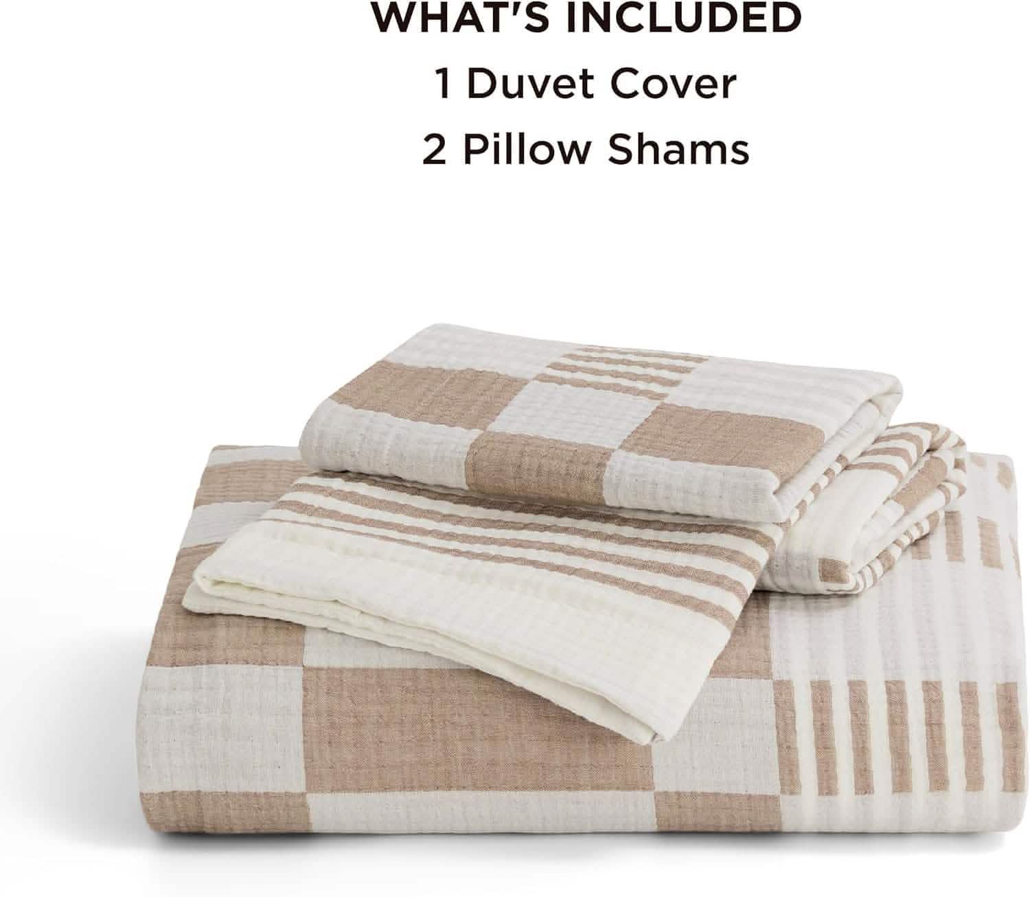 GentleSoft® Cotton Muslin Duvet Cover Set