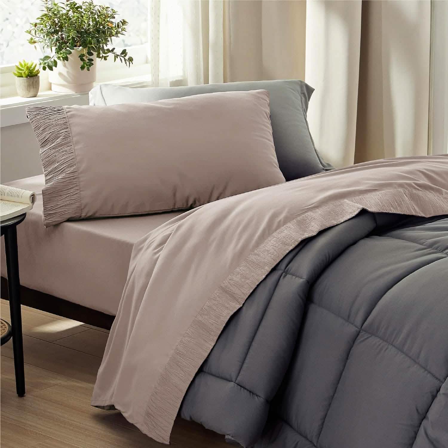 GentleSoft® Ruched Sheet Set