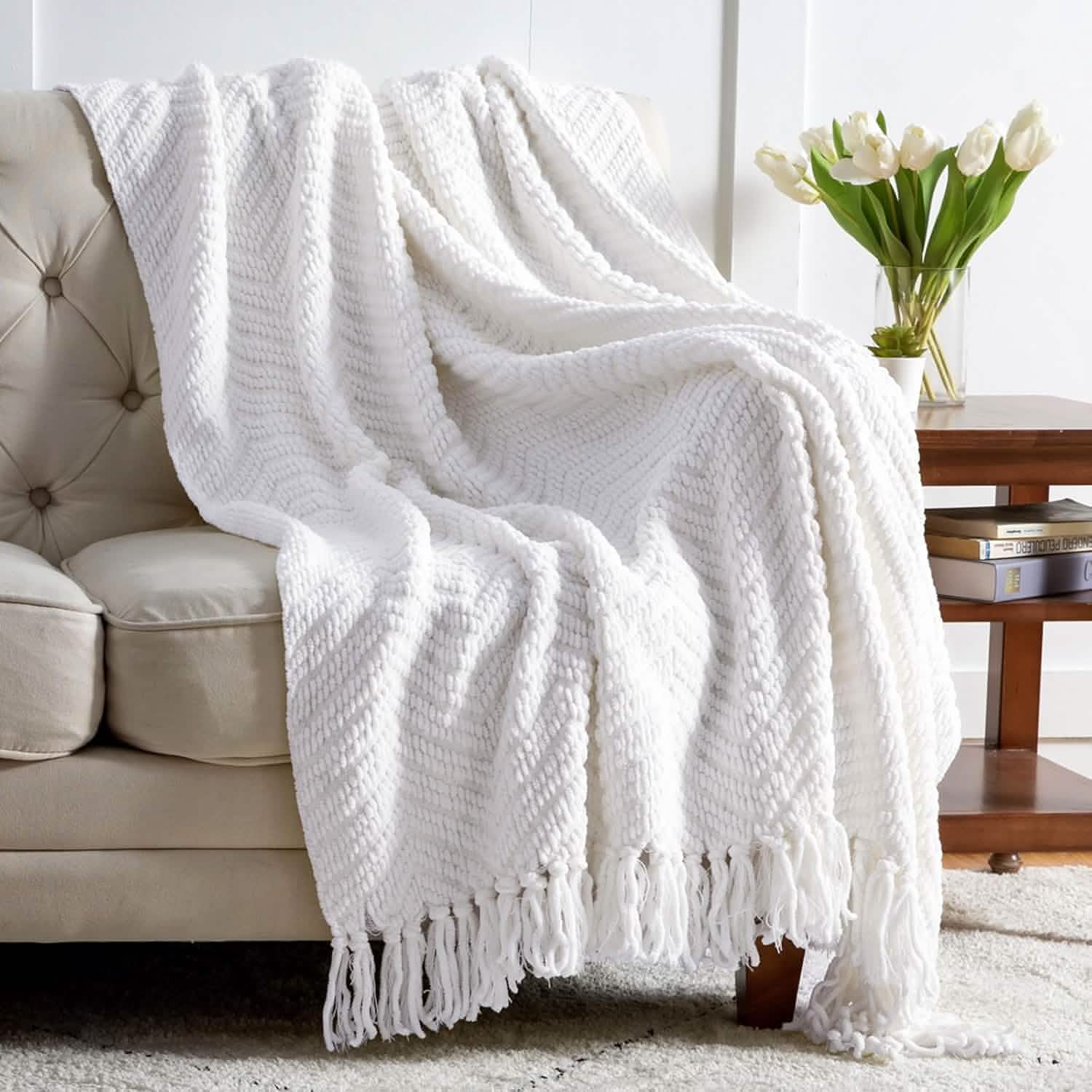 GentleSoft® GentleSoft Versatile Knit Woven Chenille Blanket