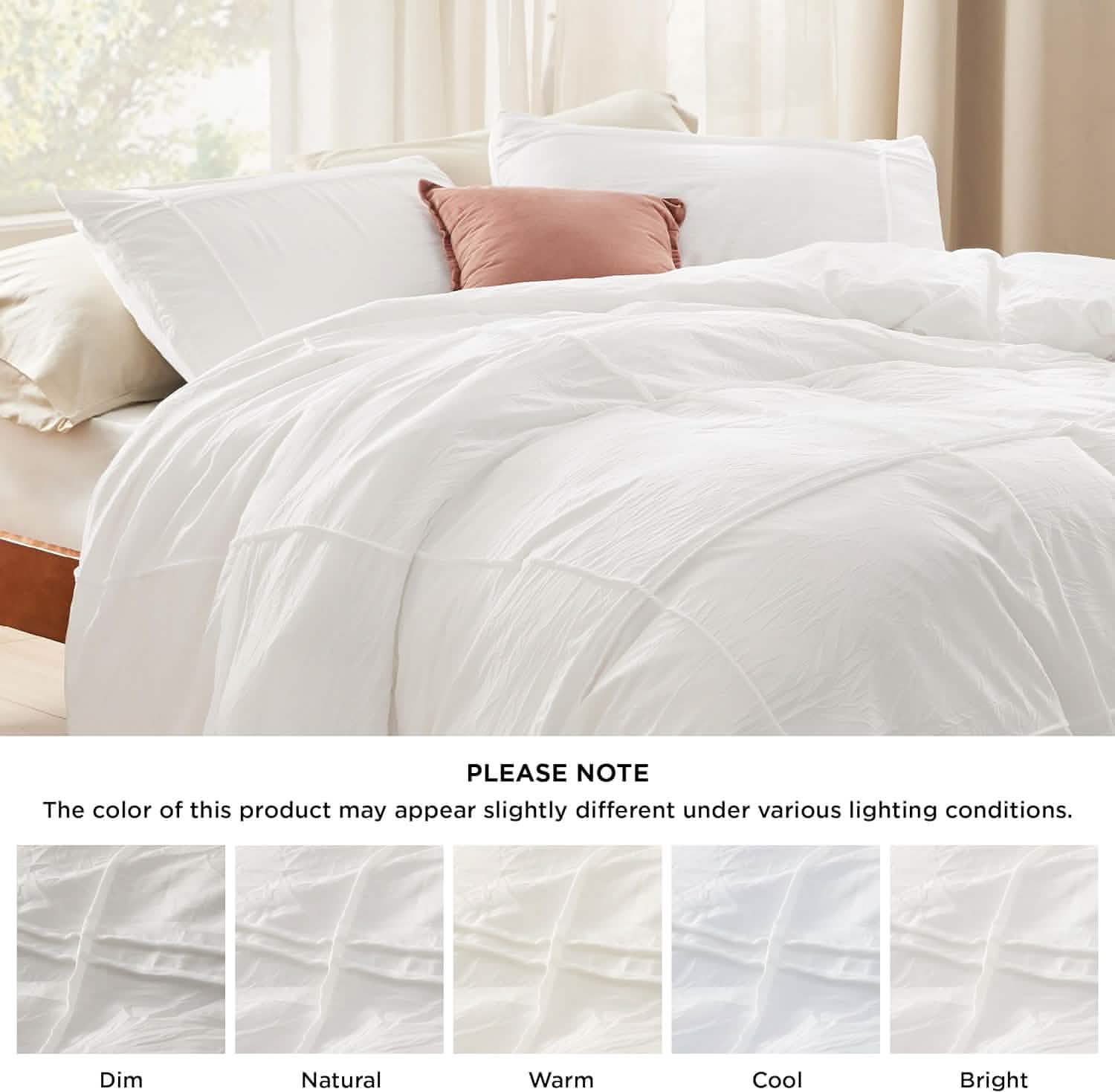GentleSoft® Striped Tufted Embroidery Duvet Cover Set