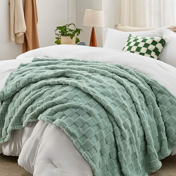 GentleSoft® Checkered Comforter Set
