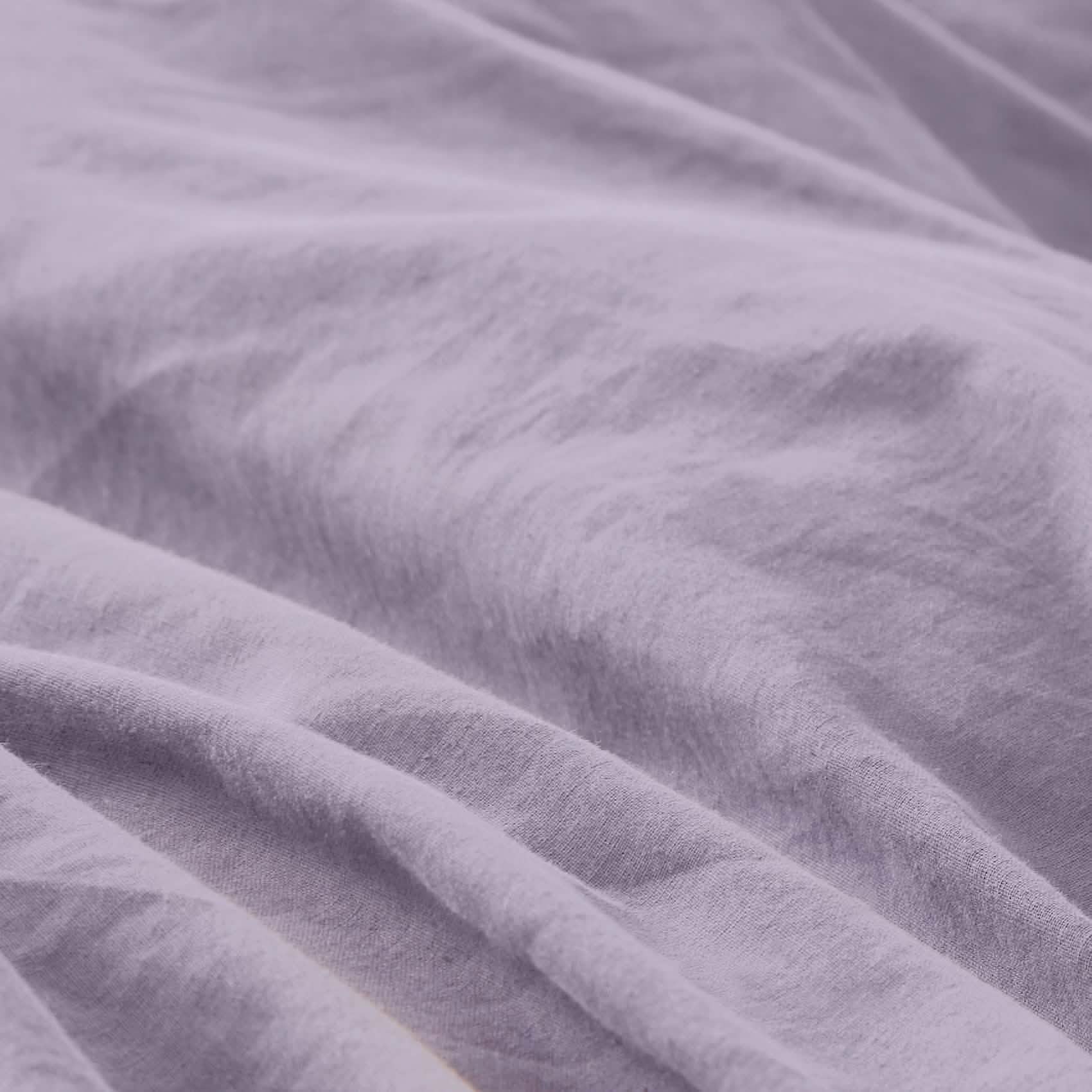 GentleSoft® Cotton Linen Hybrid Duvet Cover Set