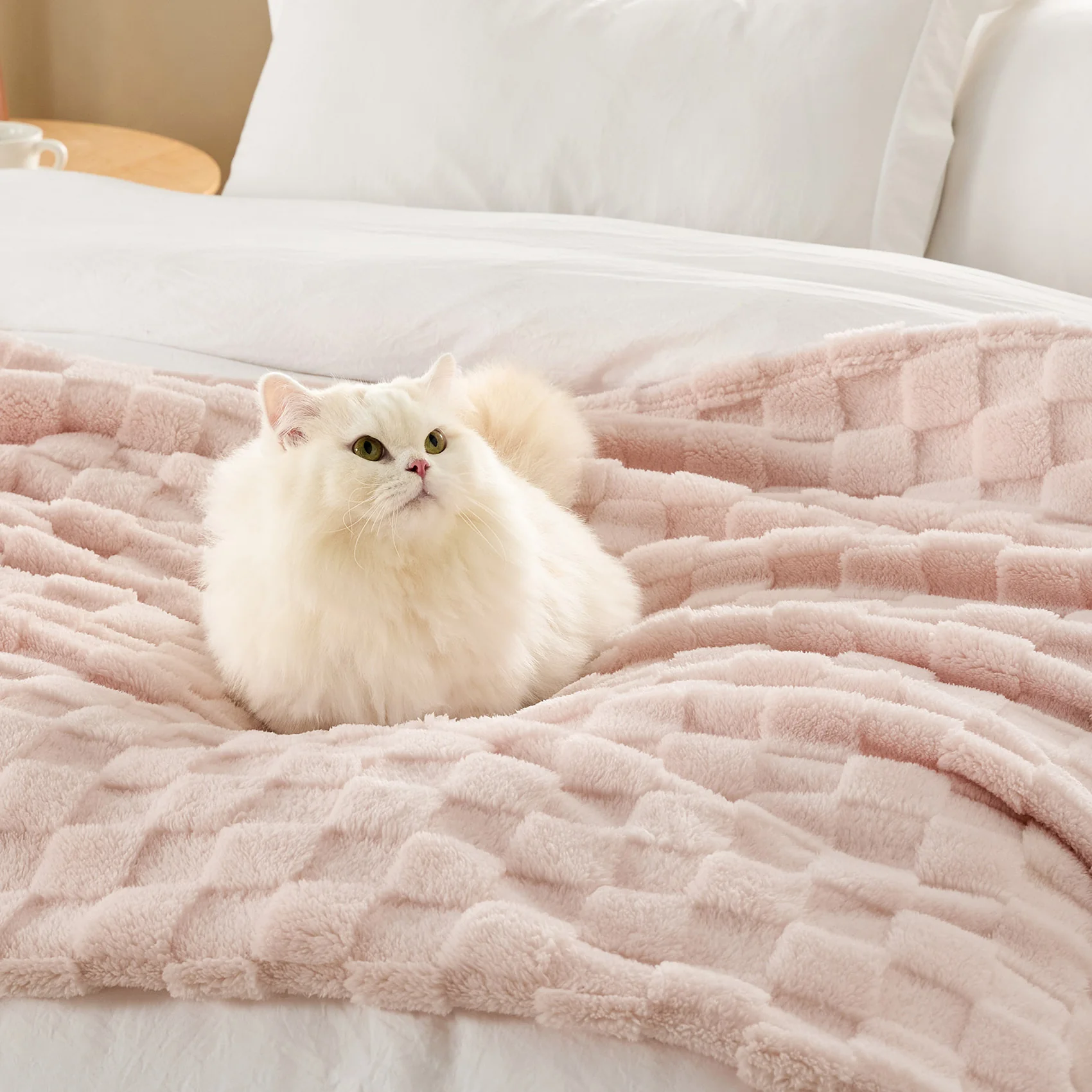 GentleSoft® Jacquard Shaggy Sherpa Blanket