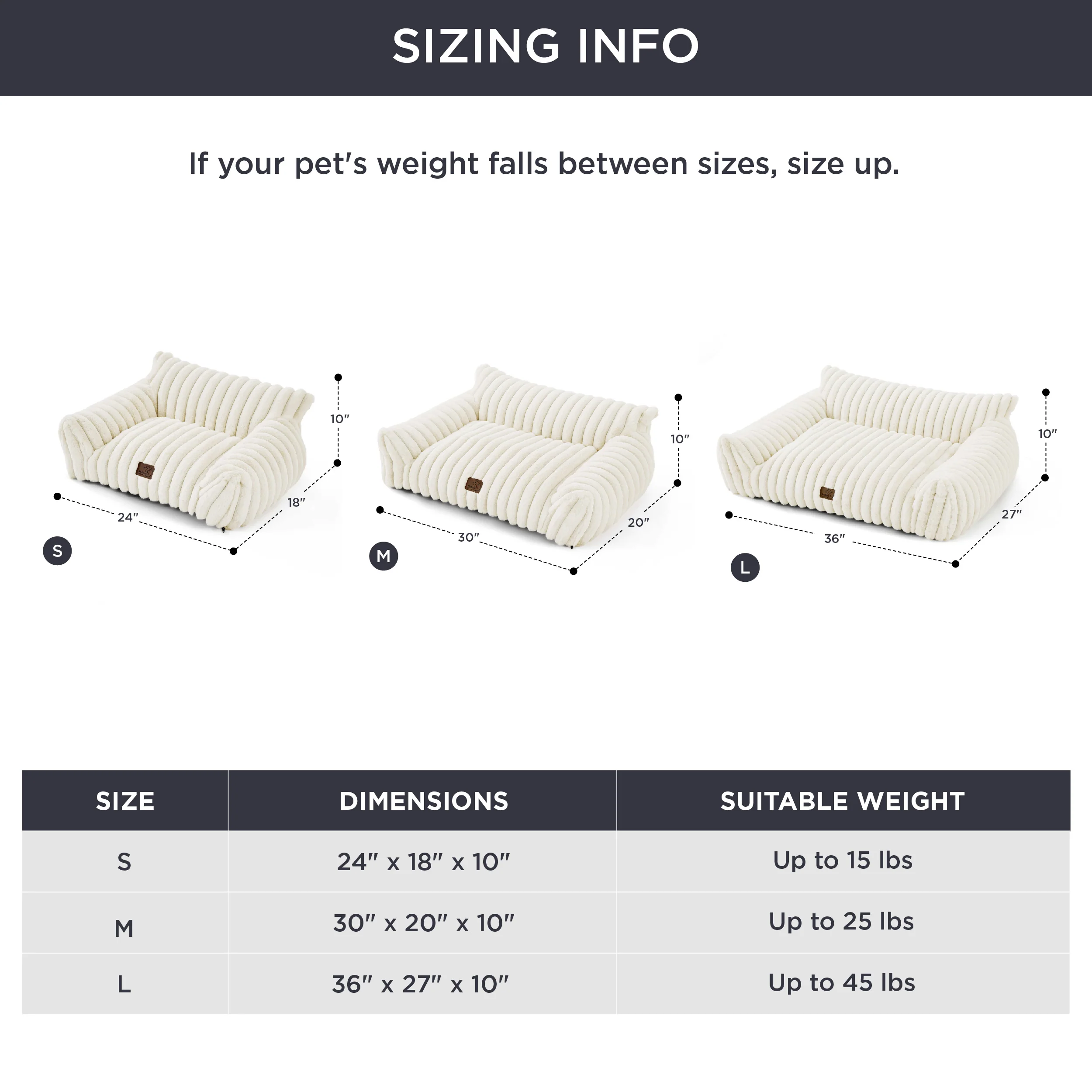 Corduroy Fleece Cat Couch
