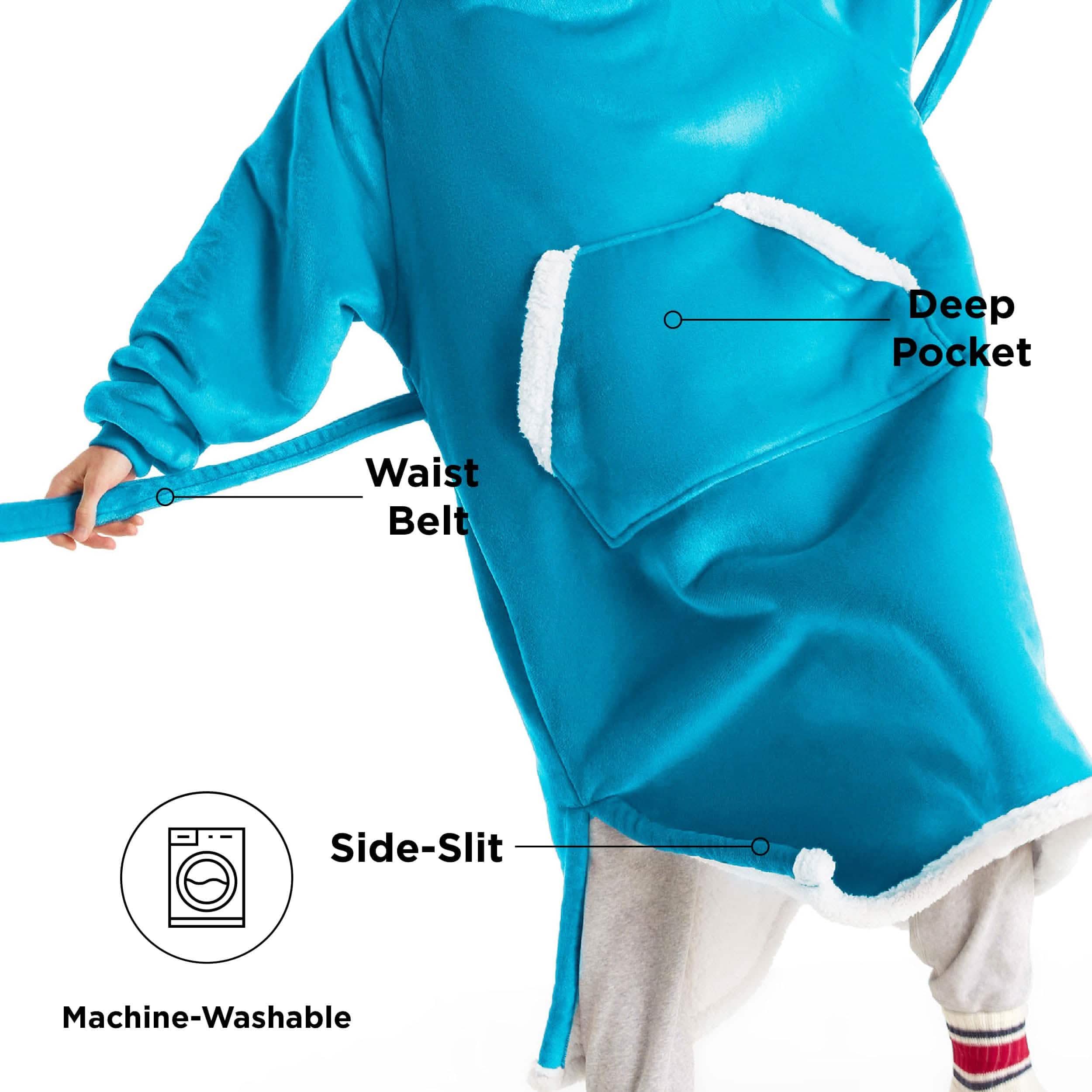 GentleSoft® Sherpa Fleece Wearable Blanket