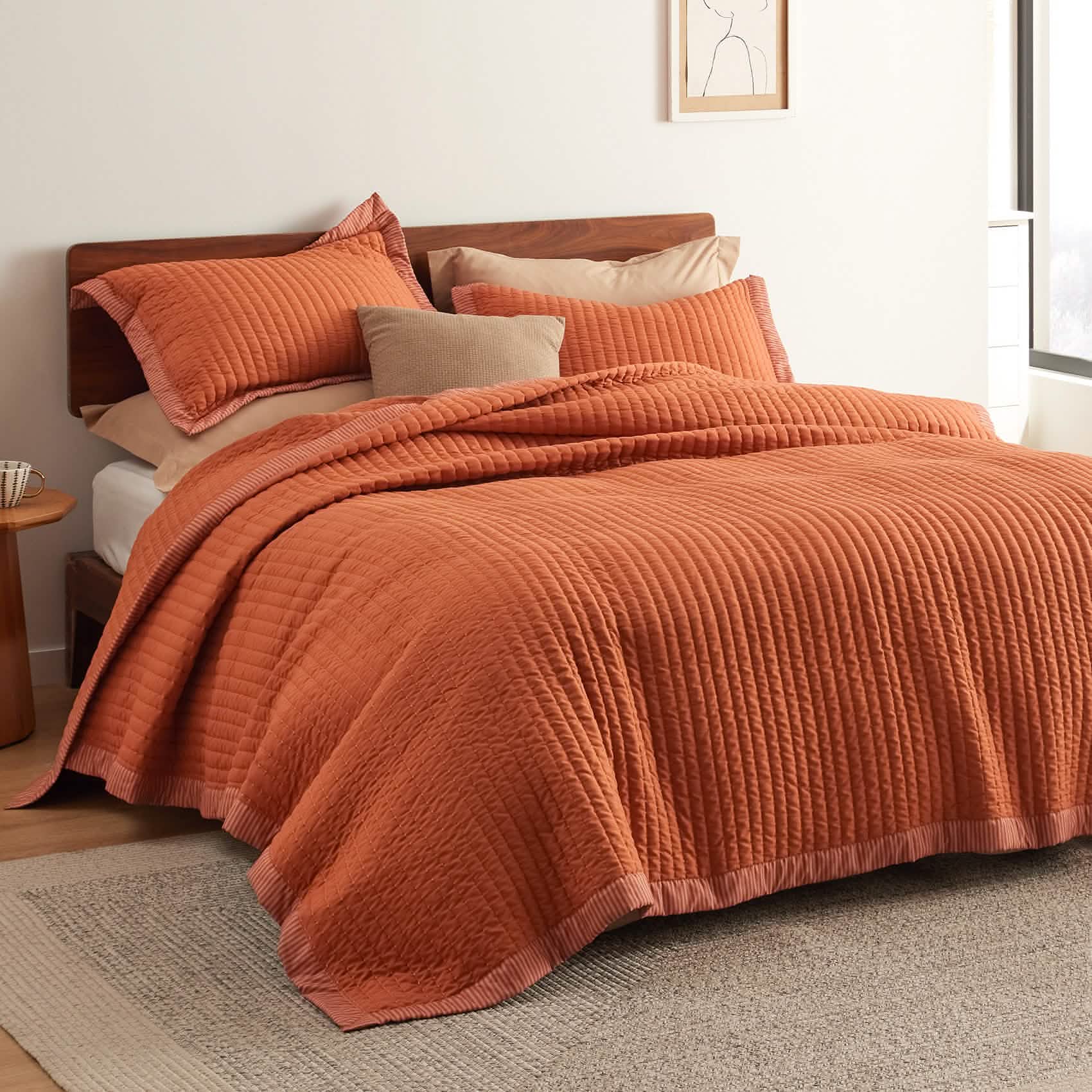 GentleSoft® Corduroy Pattern Quilt Set