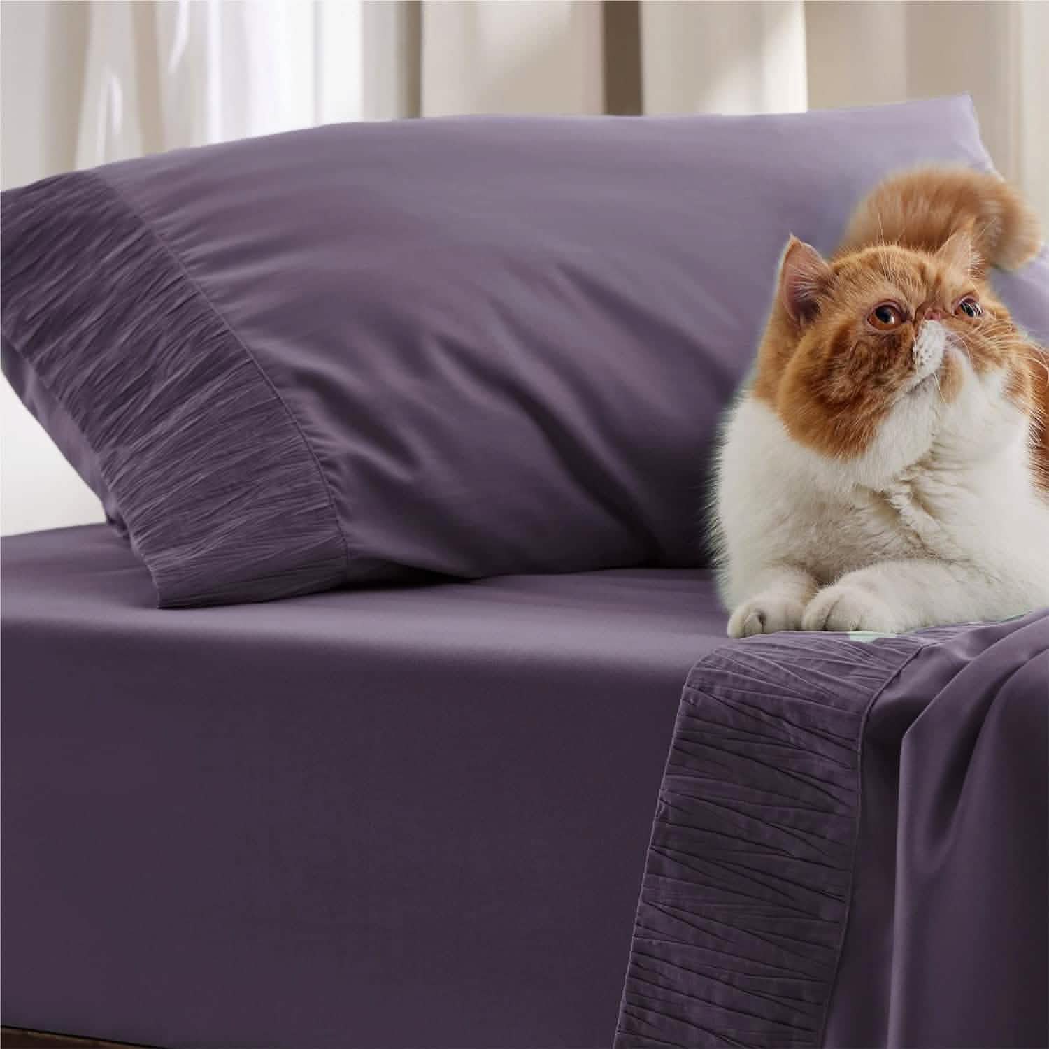 GentleSoft® Ruched Sheet Set