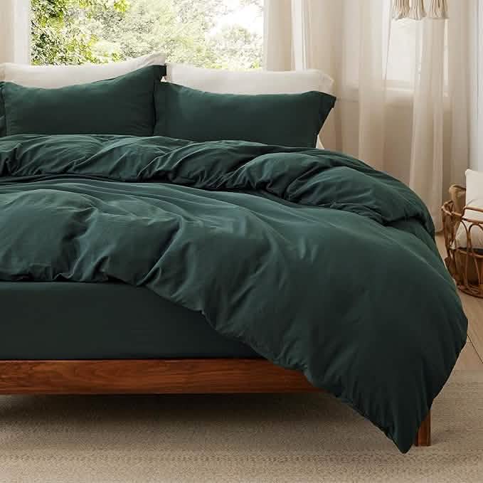 GentleSoft® Prewashed Microfiber Duvet Cover Set