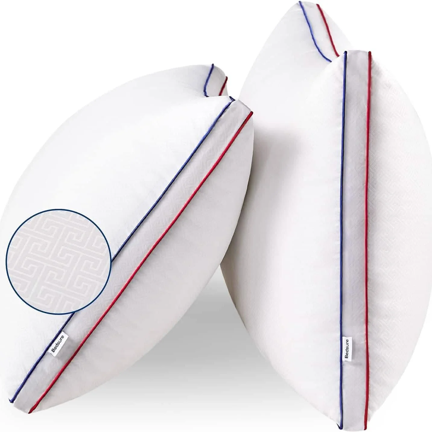 GentleSoft® Greek Key Gusseted Pillows