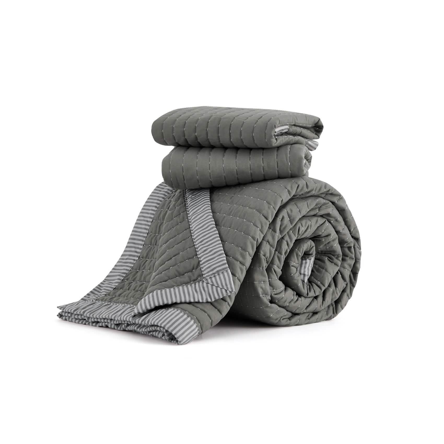 GentleSoft® Corduroy Pattern Quilt Set