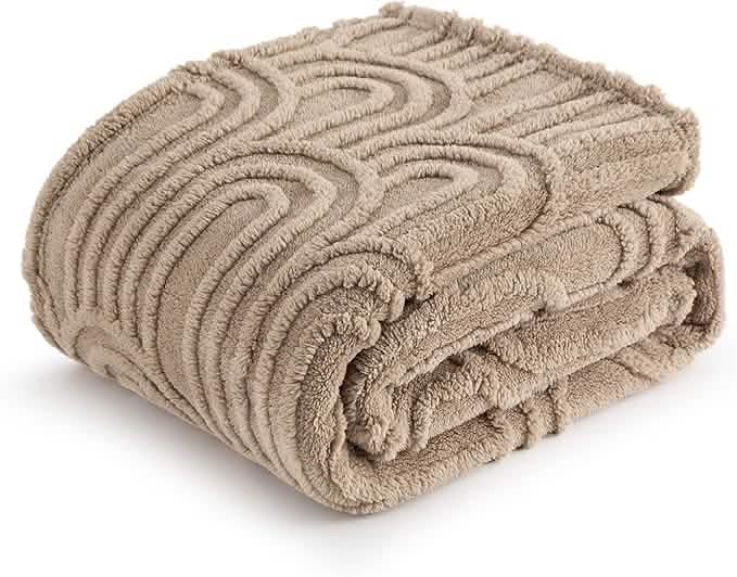 GentleSoft® Arch Shaggy Sherpa Fleece Blanket