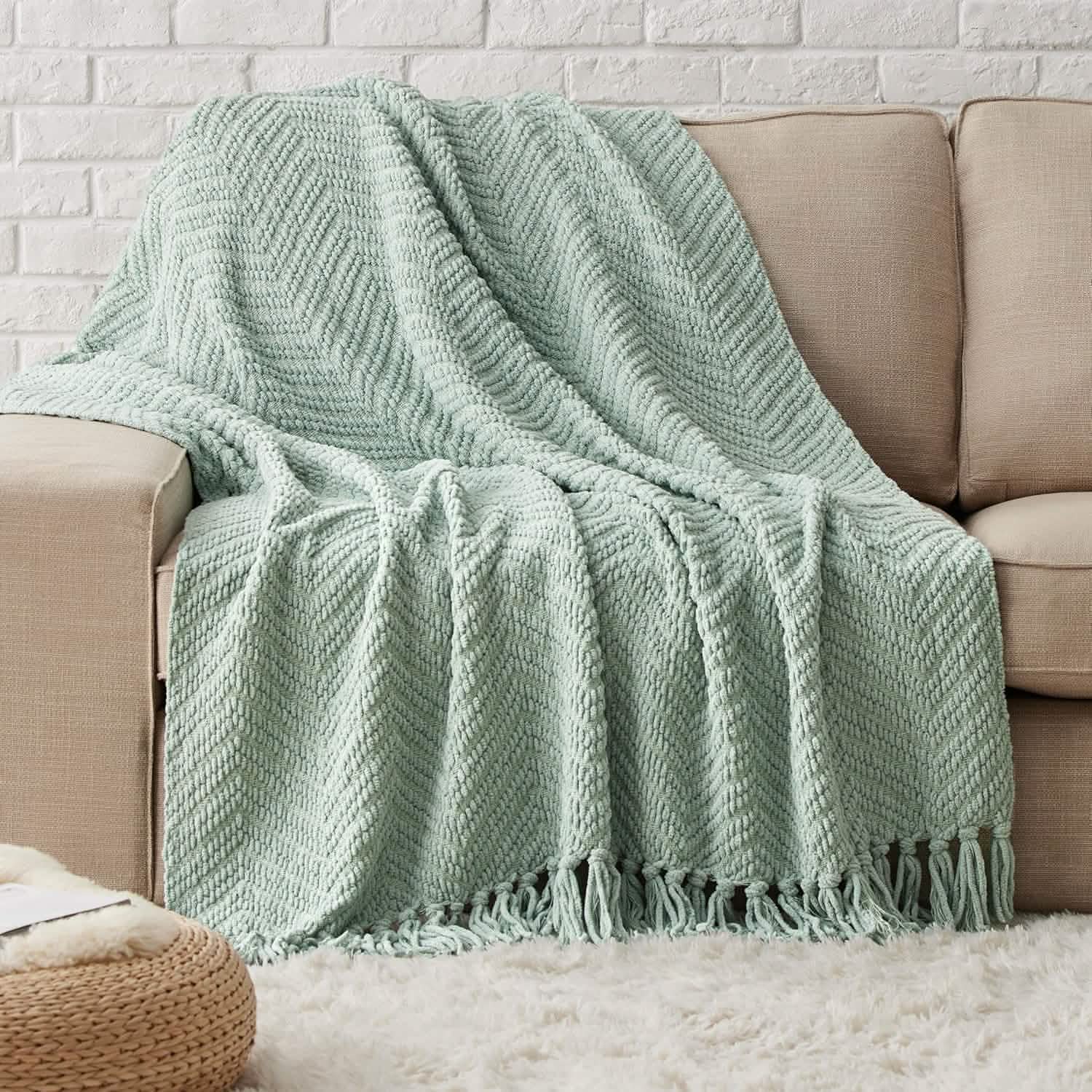 GentleSoft® GentleSoft Versatile Knit Woven Chenille Blanket