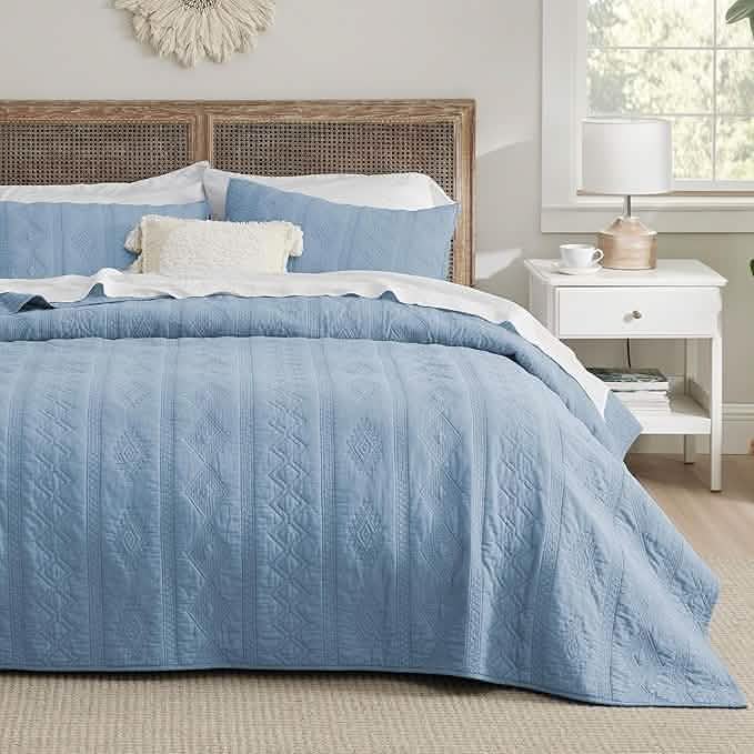 GentleSoft® Voile Cotton Quilt Set