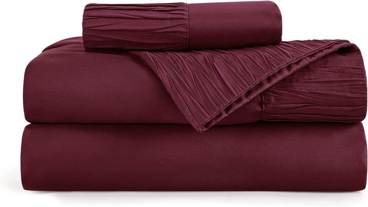GentleSoft® Ruched Sheet Set