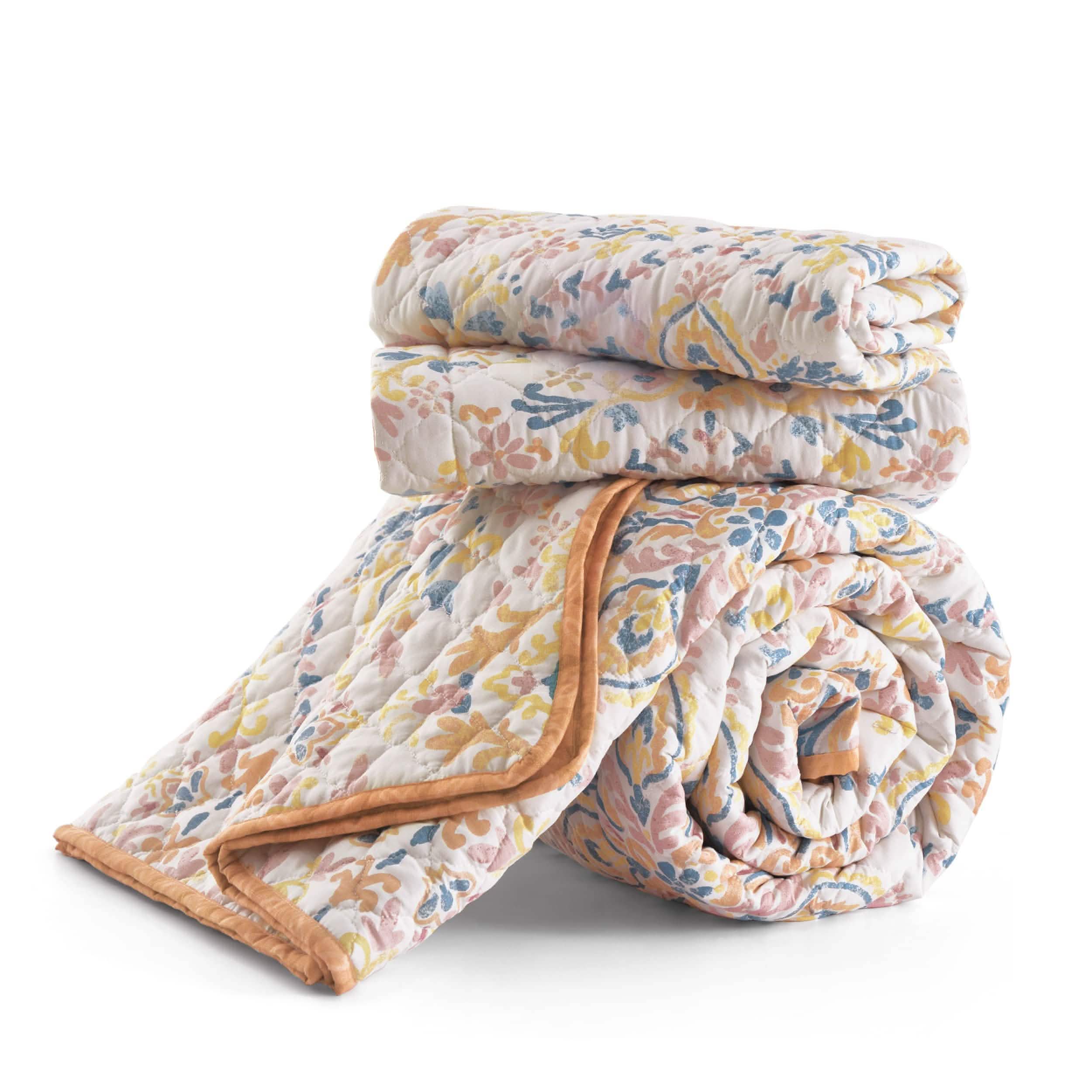 GentleSoft® Botanical Quilt Set