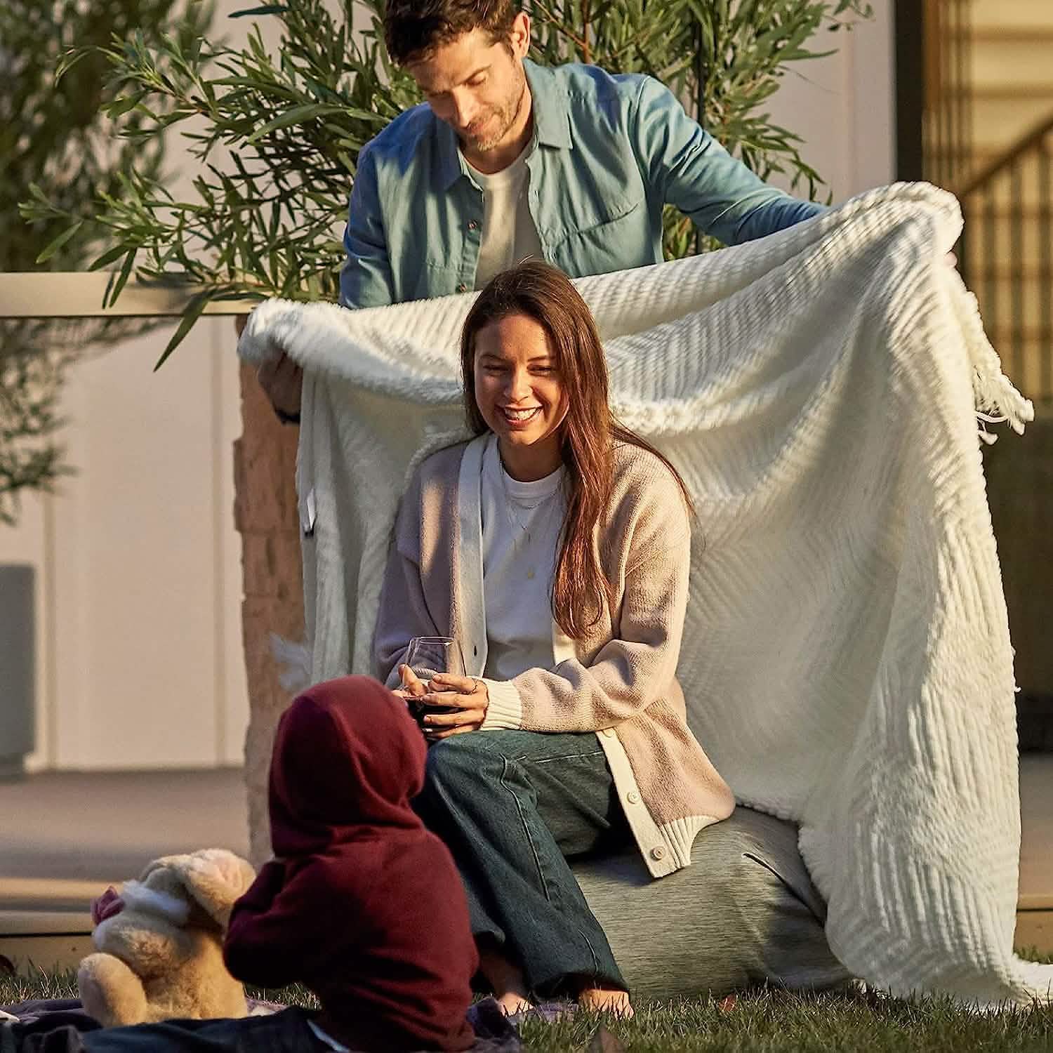 GentleSoft® GentleSoft Versatile Knit Woven Chenille Blanket