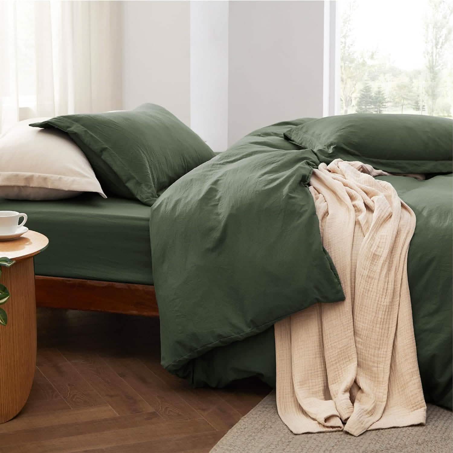 GentleSoft® Prewashed Microfiber Duvet Cover Set