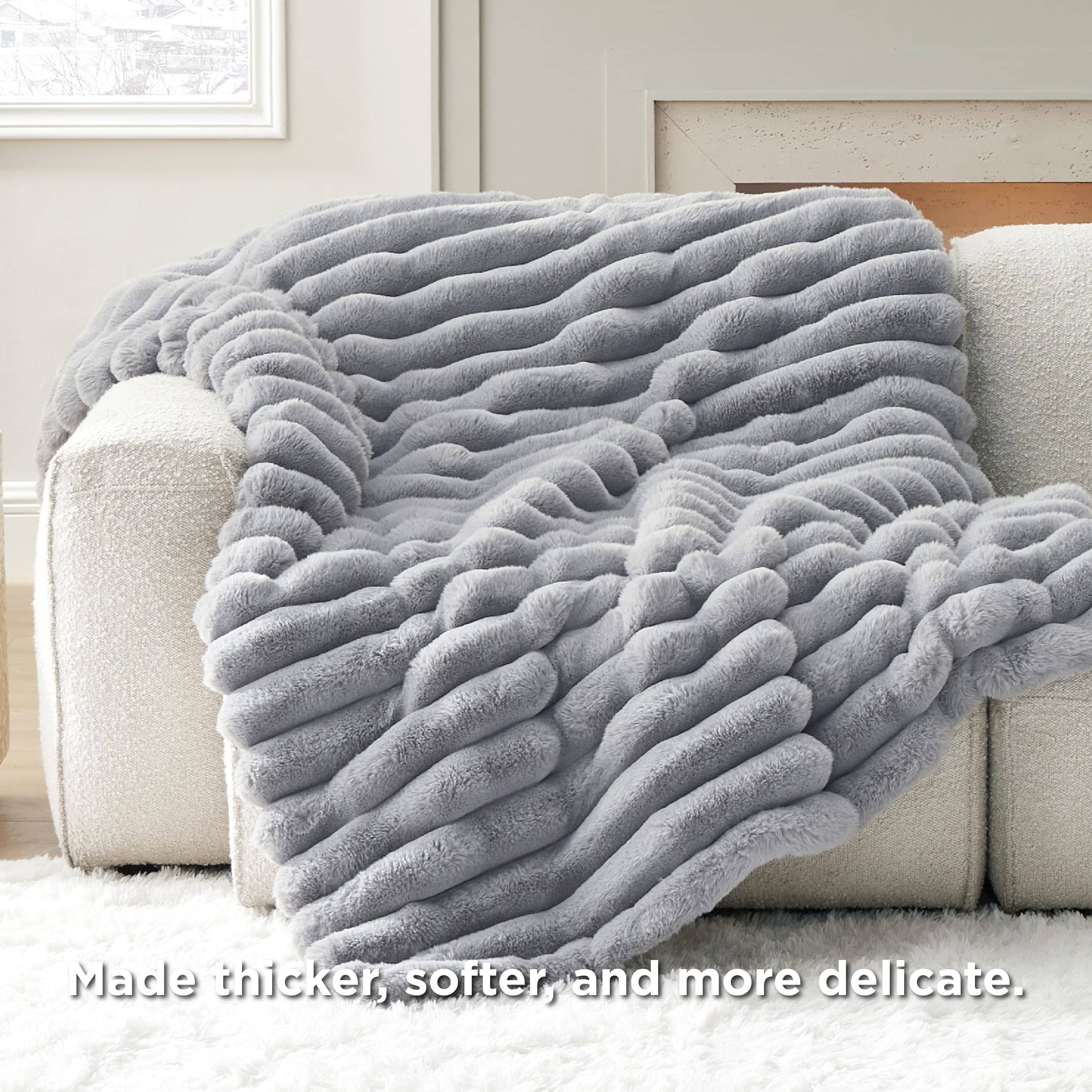 GentleSoft® Plush Stripe Blanket