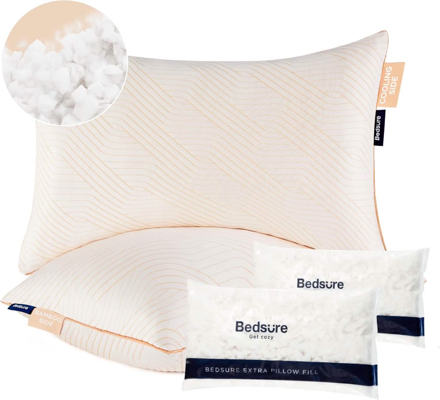 GentleSoft® Adjustable Shredded Memory Foam Pillow