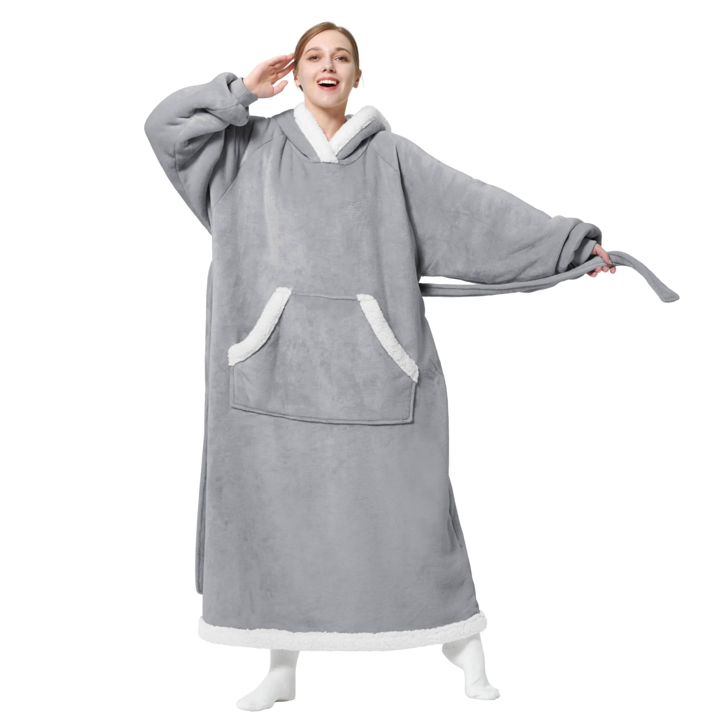 GentleSoft® Sherpa Fleece Wearable Blanket