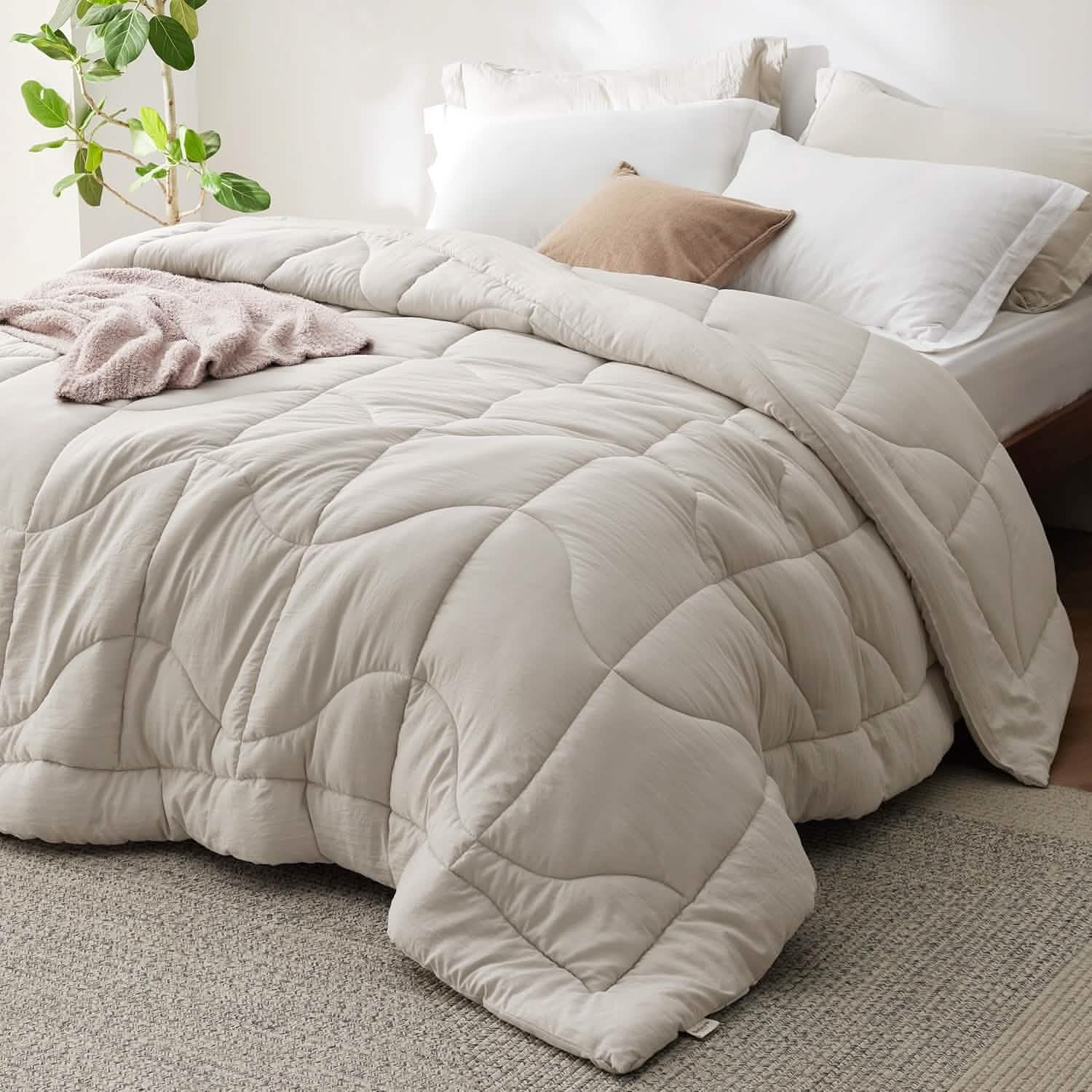 GentleSoft® Prewashed Polyester Quilted Comforter