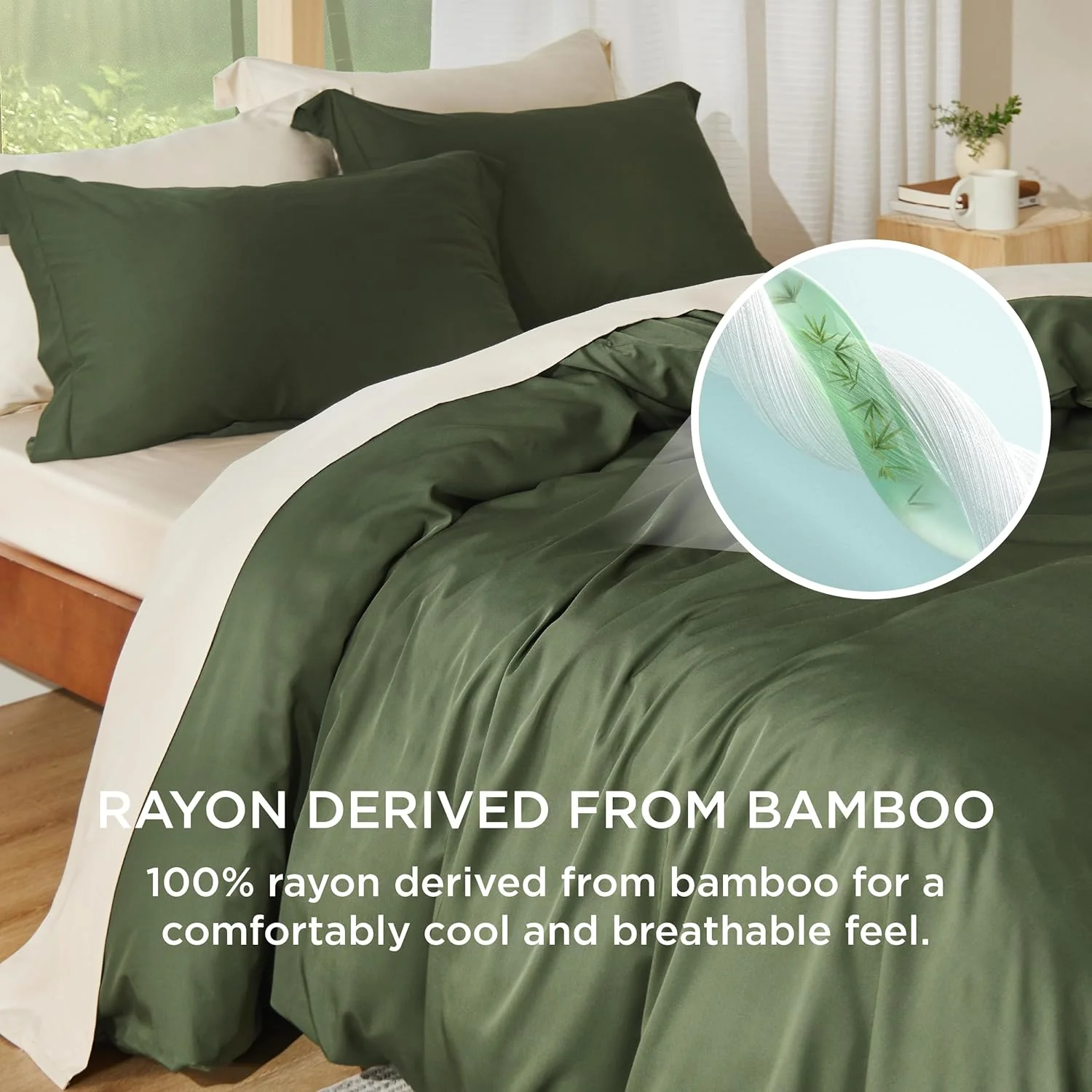 GentleSoft® Rayon Derived from Bamboo Duvet Cover Set