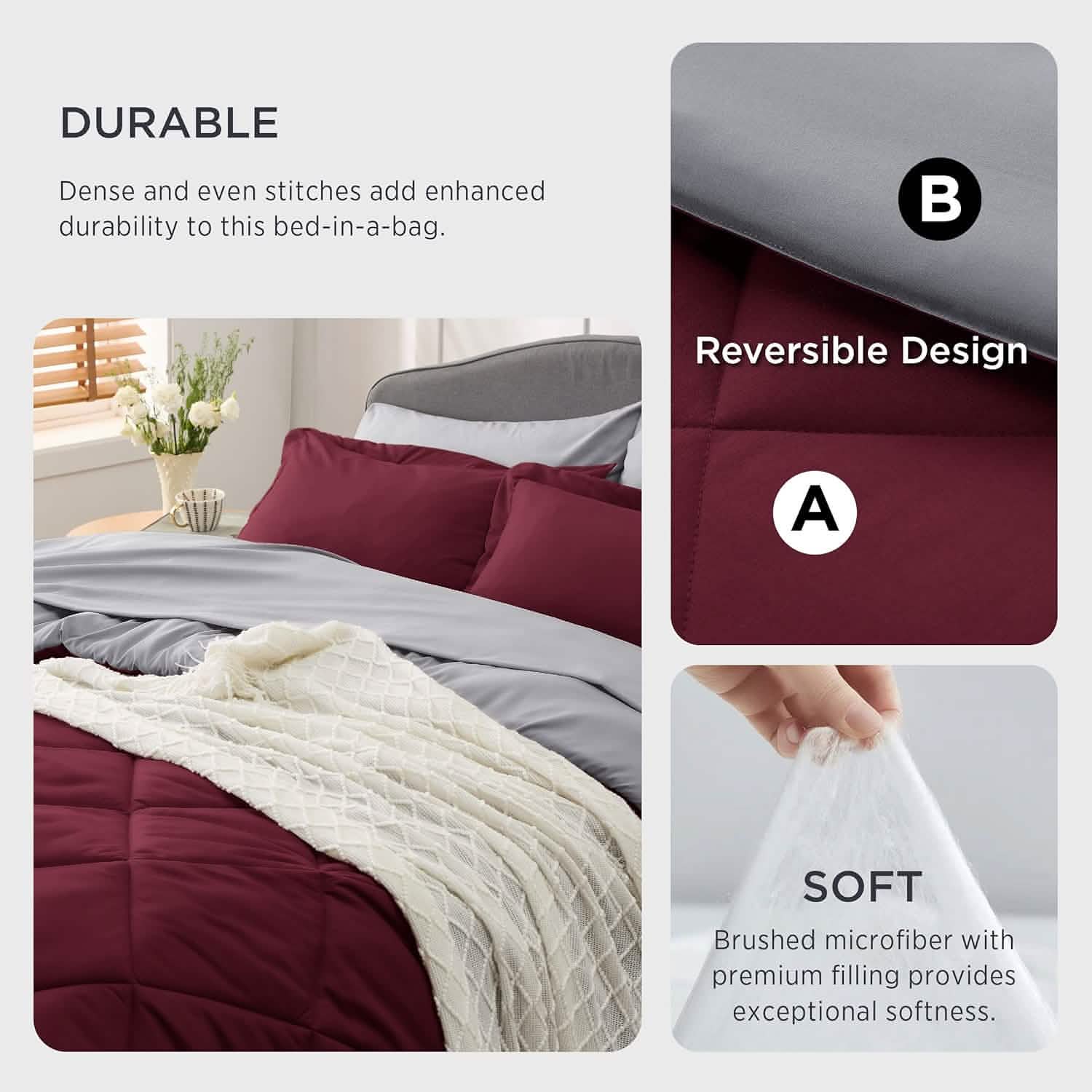GentleSoft® Reversible Bed-in-a-Bag