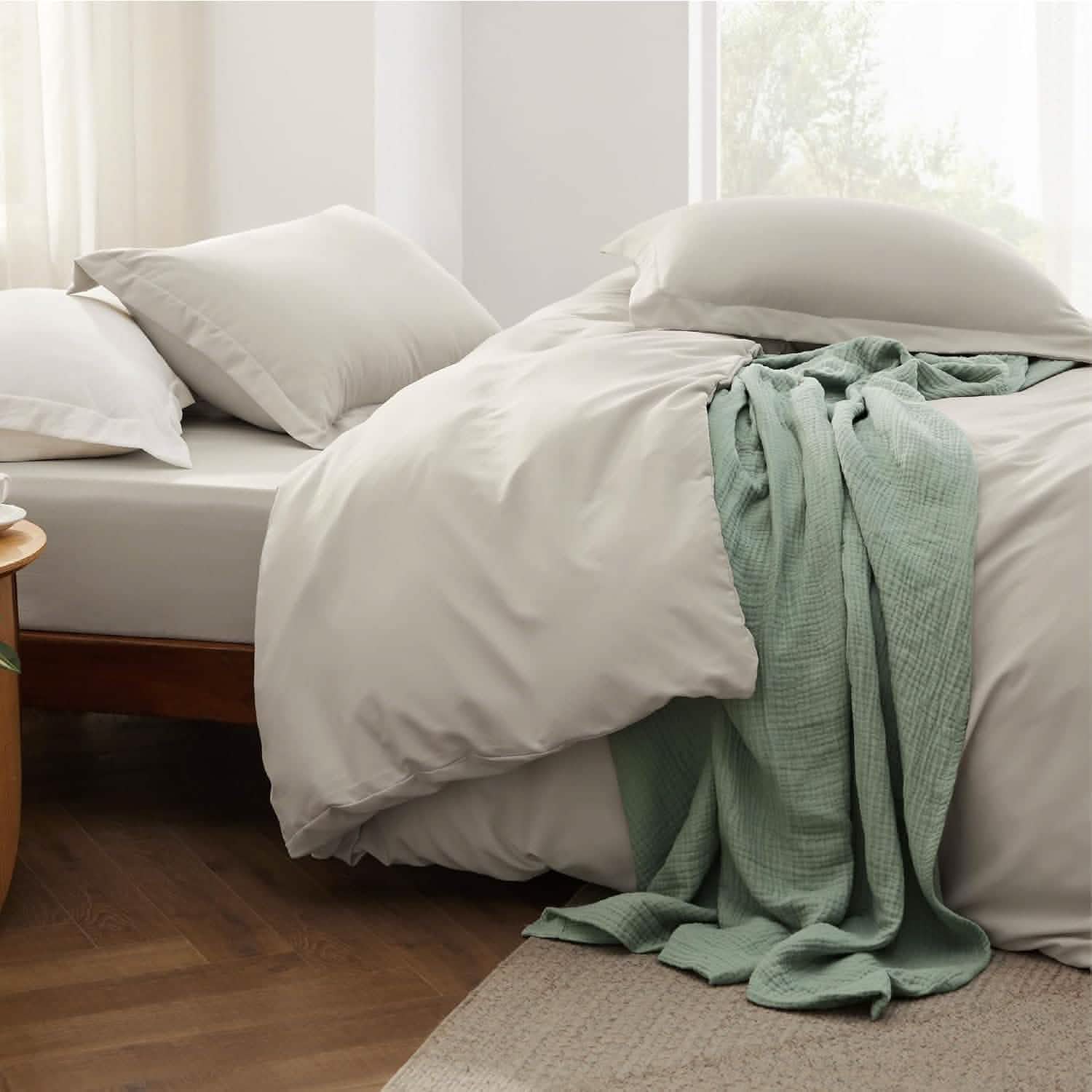 GentleSoft® Prewashed Microfiber Duvet Cover Set