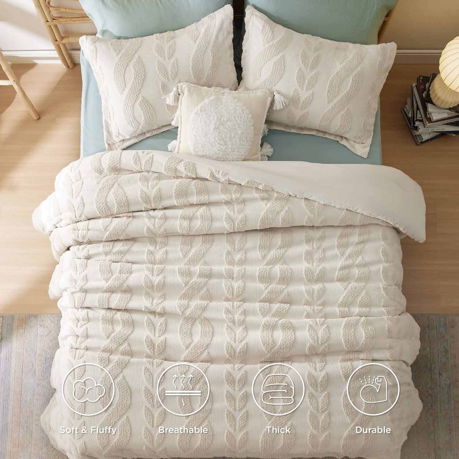 GentleSoft® Jacquard Comforter Set