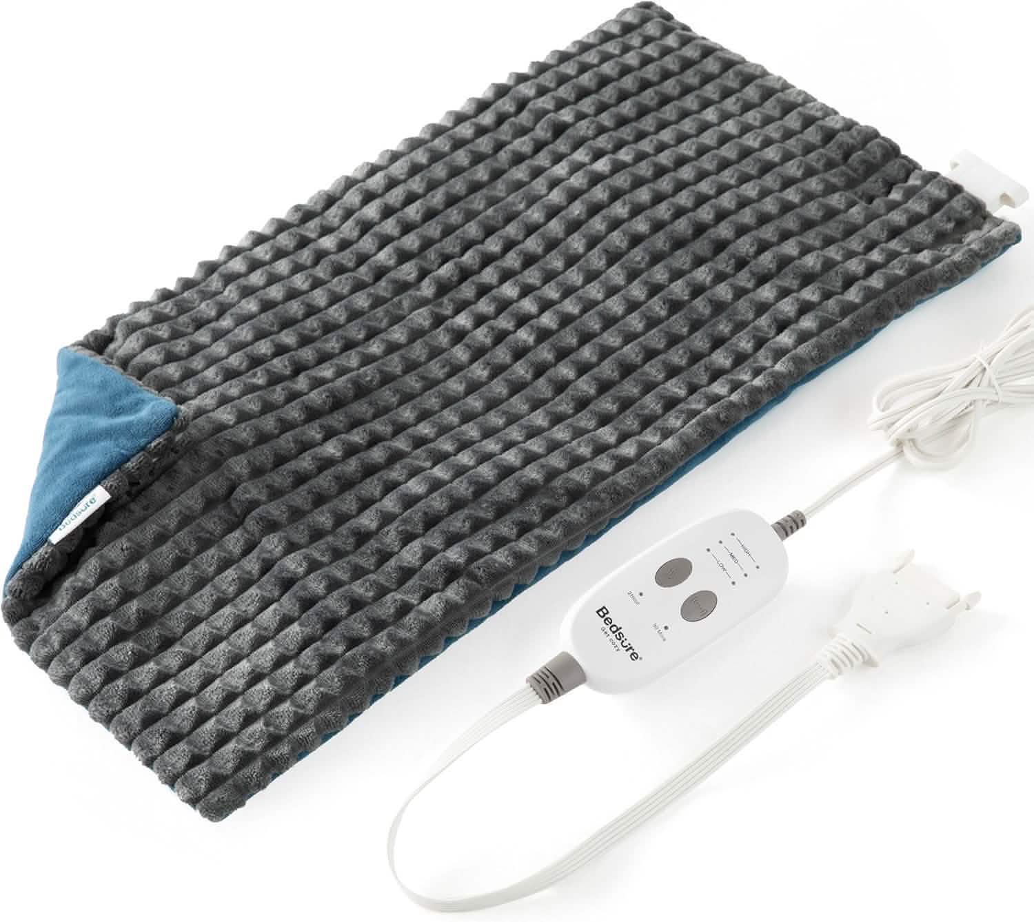 GentleSoft® Weighted Heating Pad with Massager