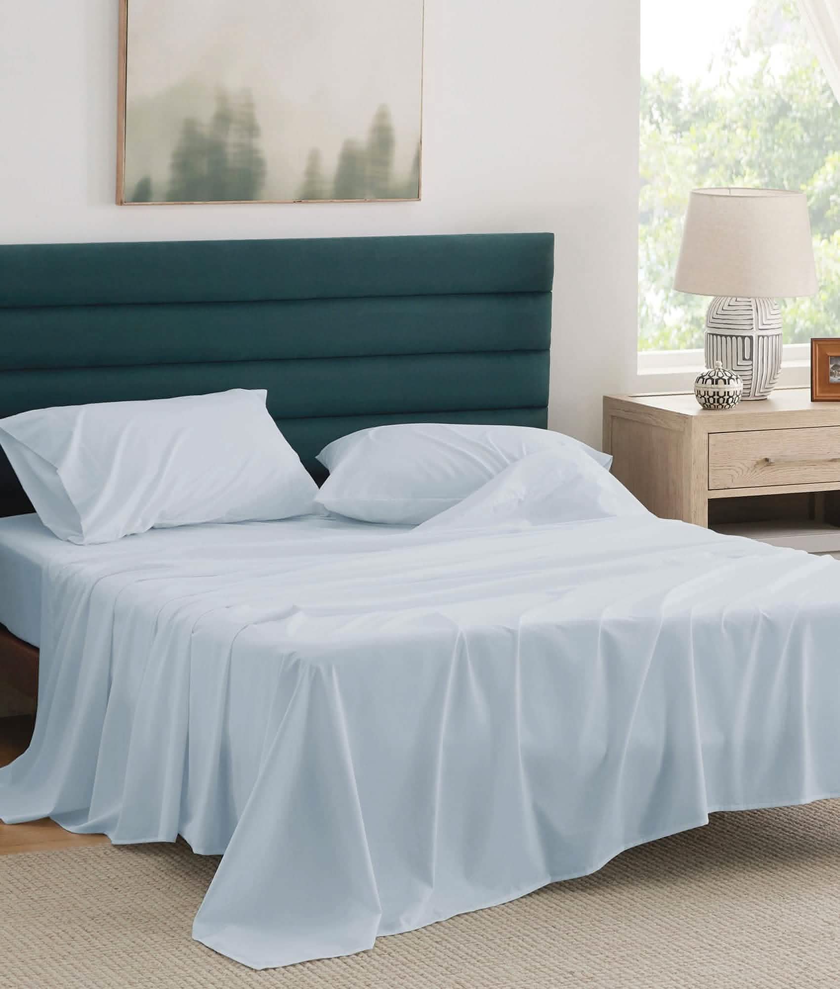 GentleSoft® Cotton Percale Weave Sheet Set