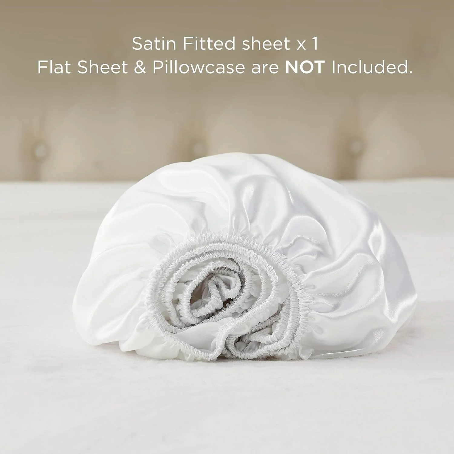 GentleSoft® Satin Fitted Sheet