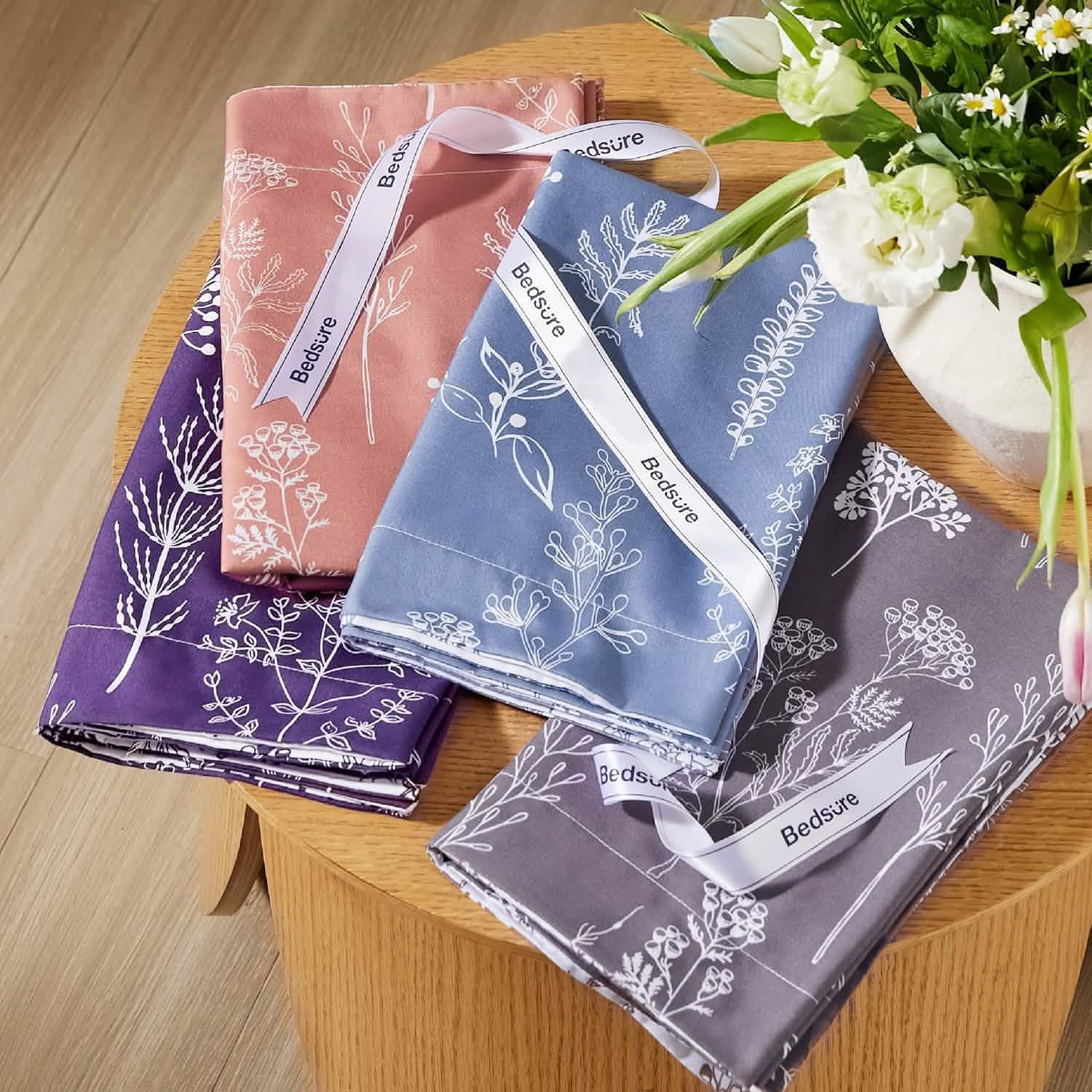 GentleSoft® Reversible Floral Print Comforter Set-2