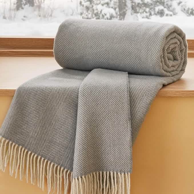 GentleSoft® 100% Wool Woven Blanket