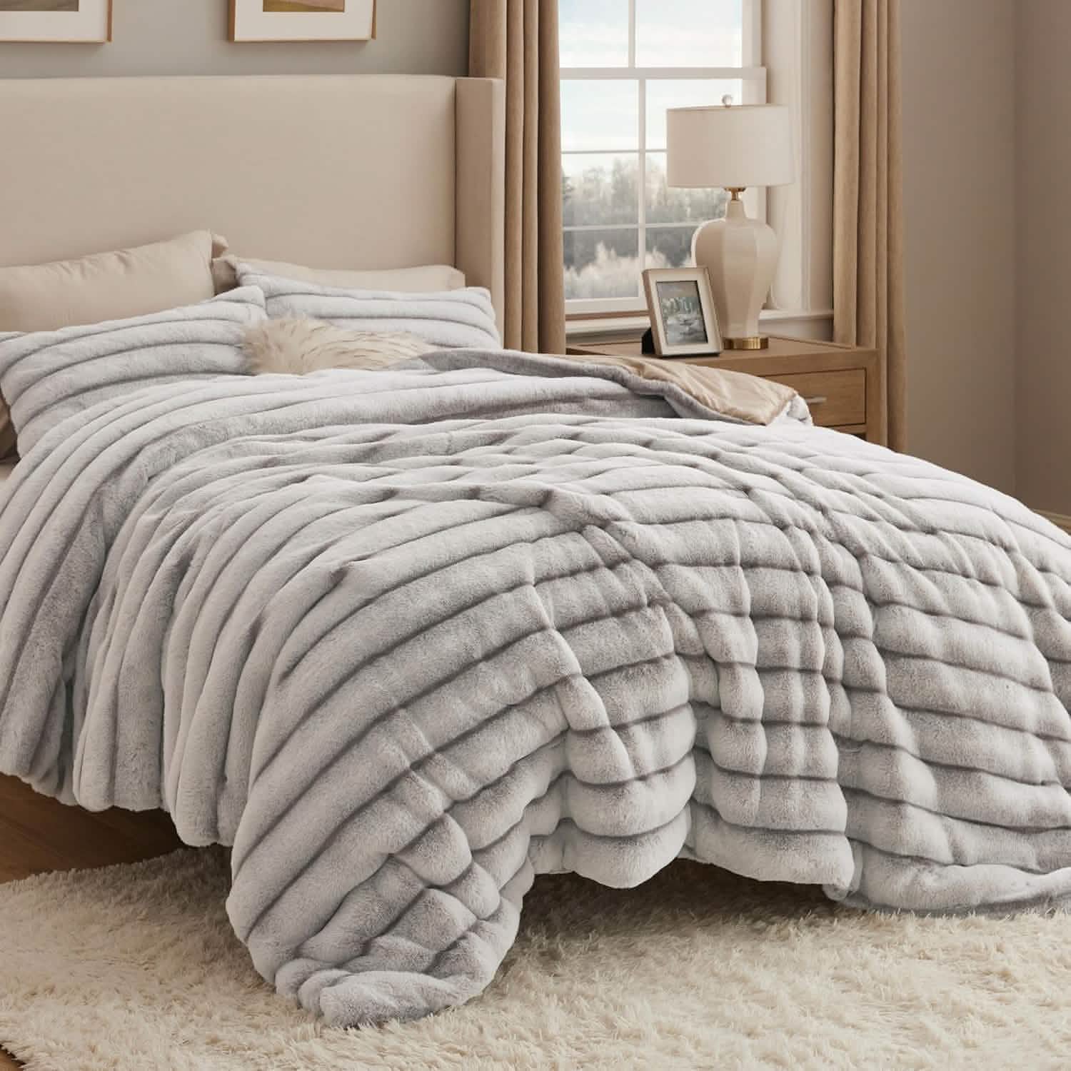 GentleSoft® Dreamy Fluffy Comforter Set