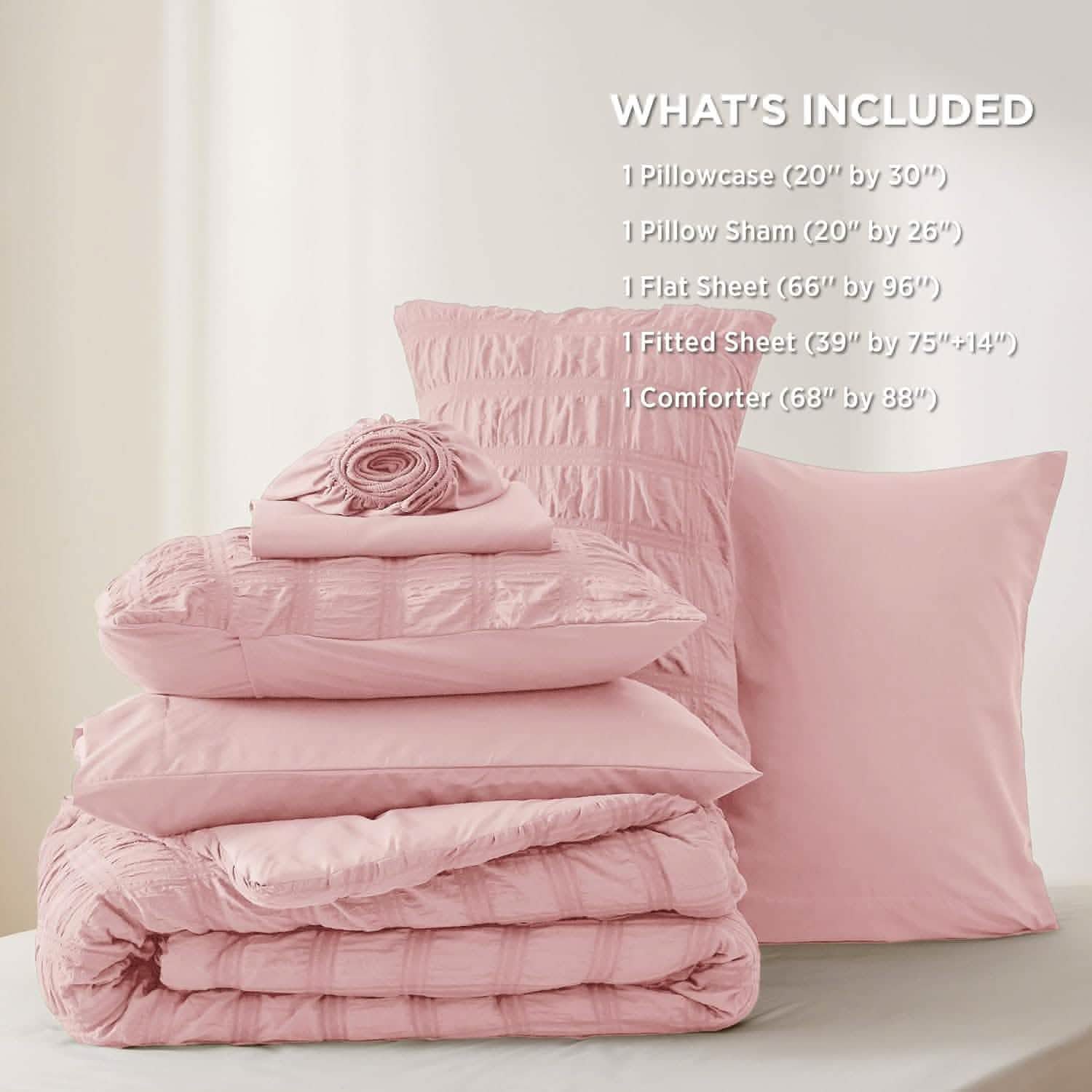GentleSoft® Seersucker Bed-in-a-Bag