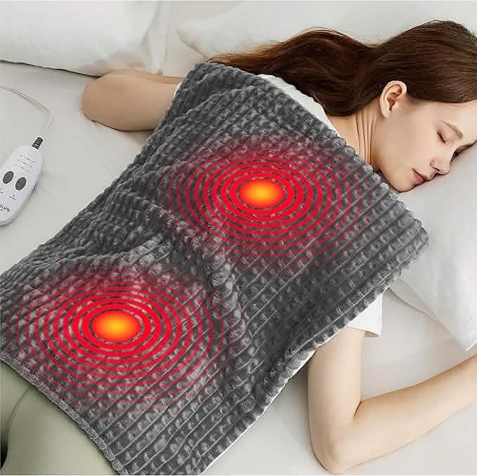 GentleSoft® Weighted Heating Pad with Massager