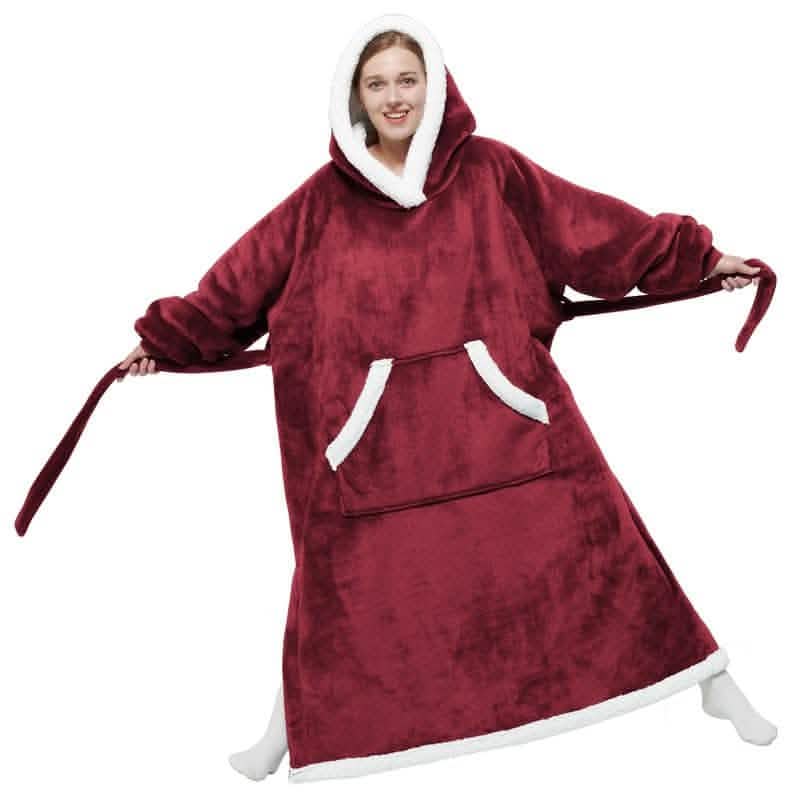 GentleSoft® Sherpa Fleece Wearable Blanket