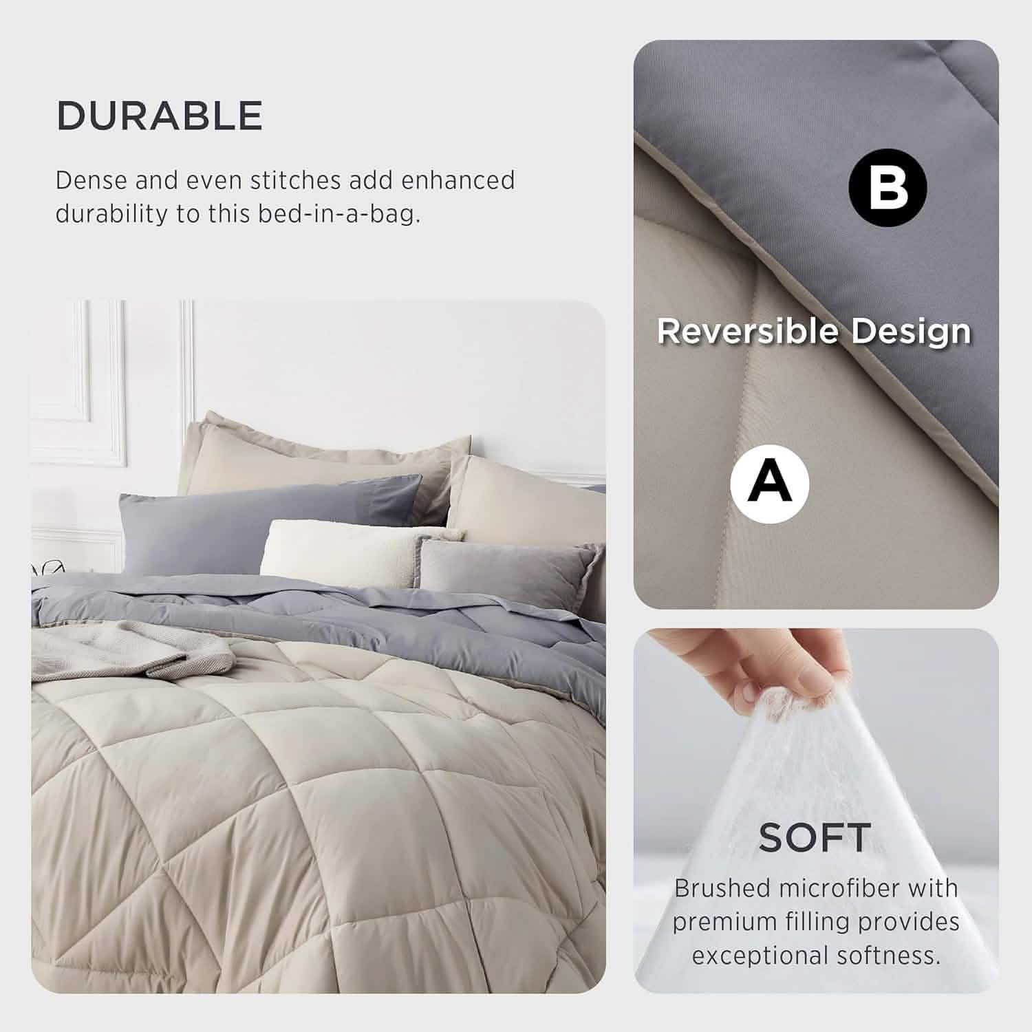GentleSoft® Reversible Bed-in-a-Bag