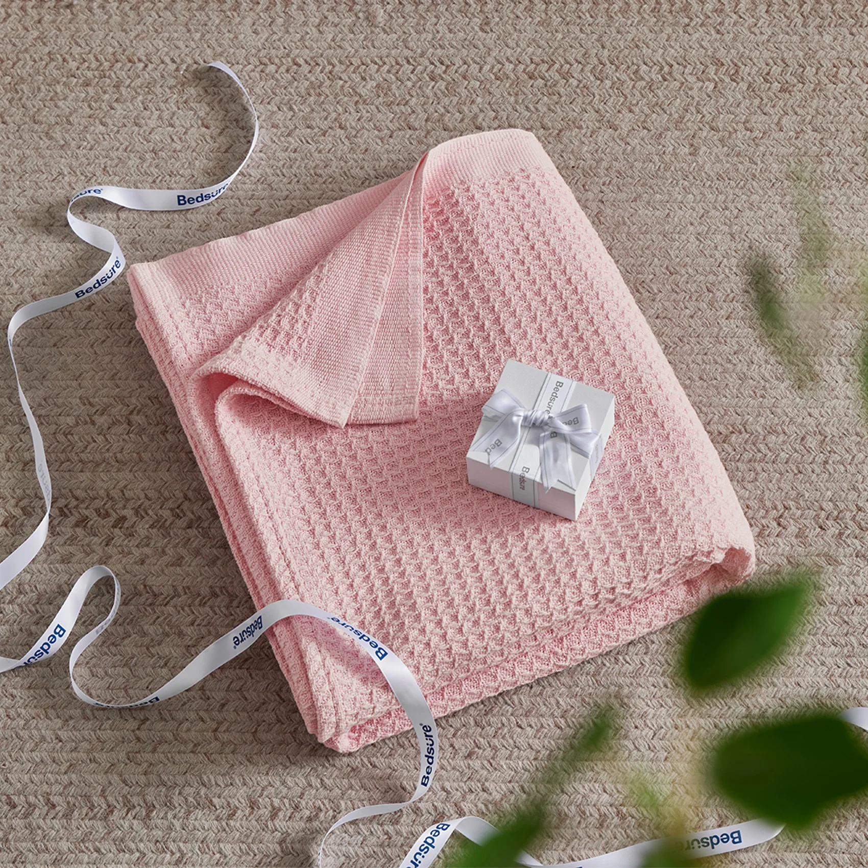 GentleSoft® Cotton Waffle Weave Blanket