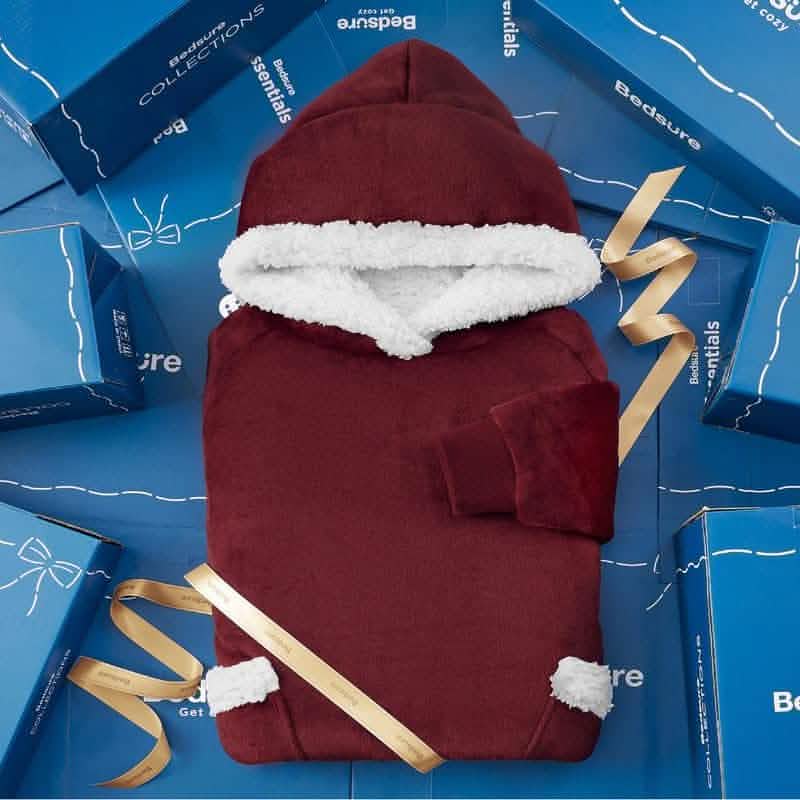 GentleSoft® Sherpa Fleece Wearable Blanket