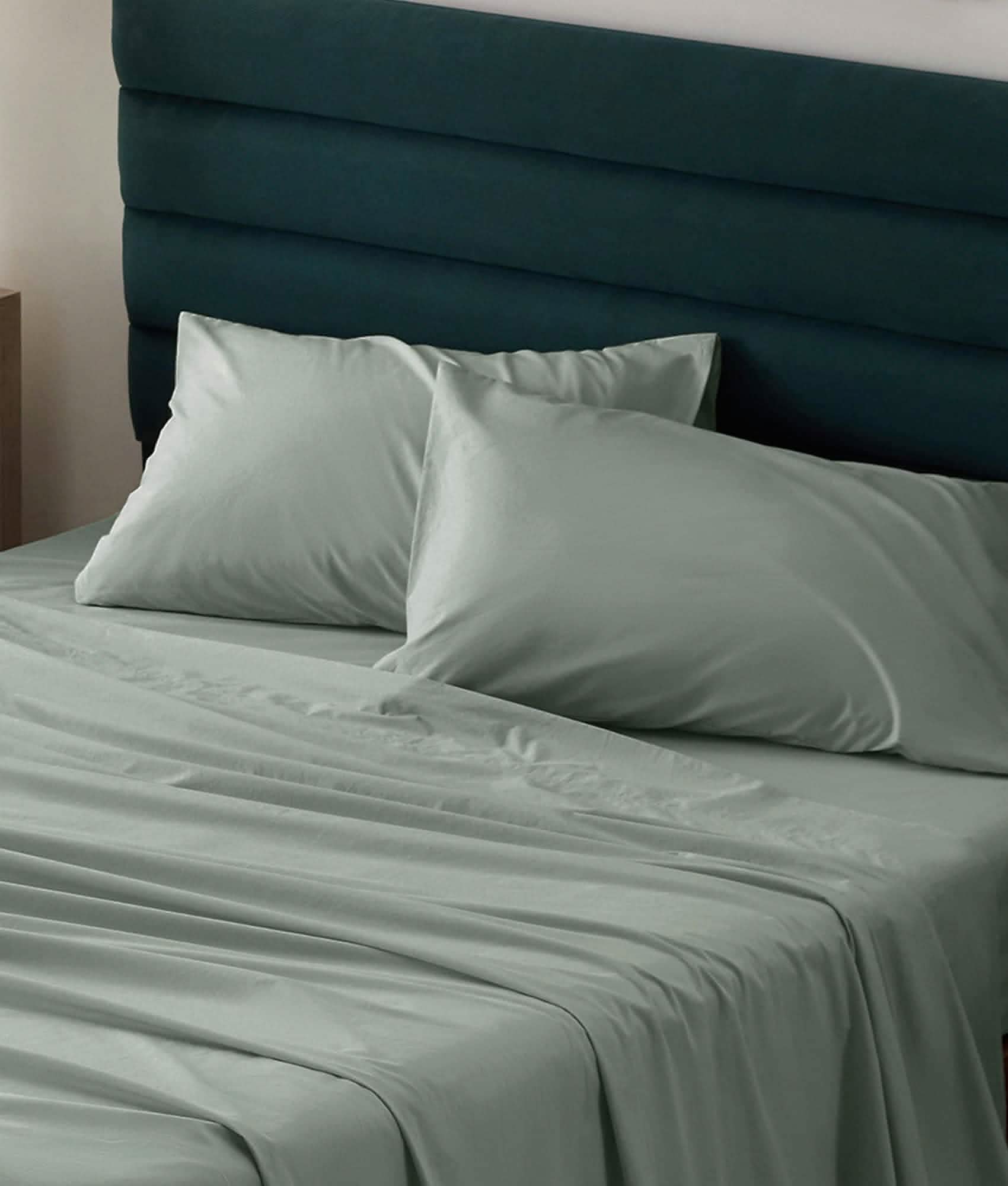 GentleSoft® Cotton Percale Weave Sheet Set