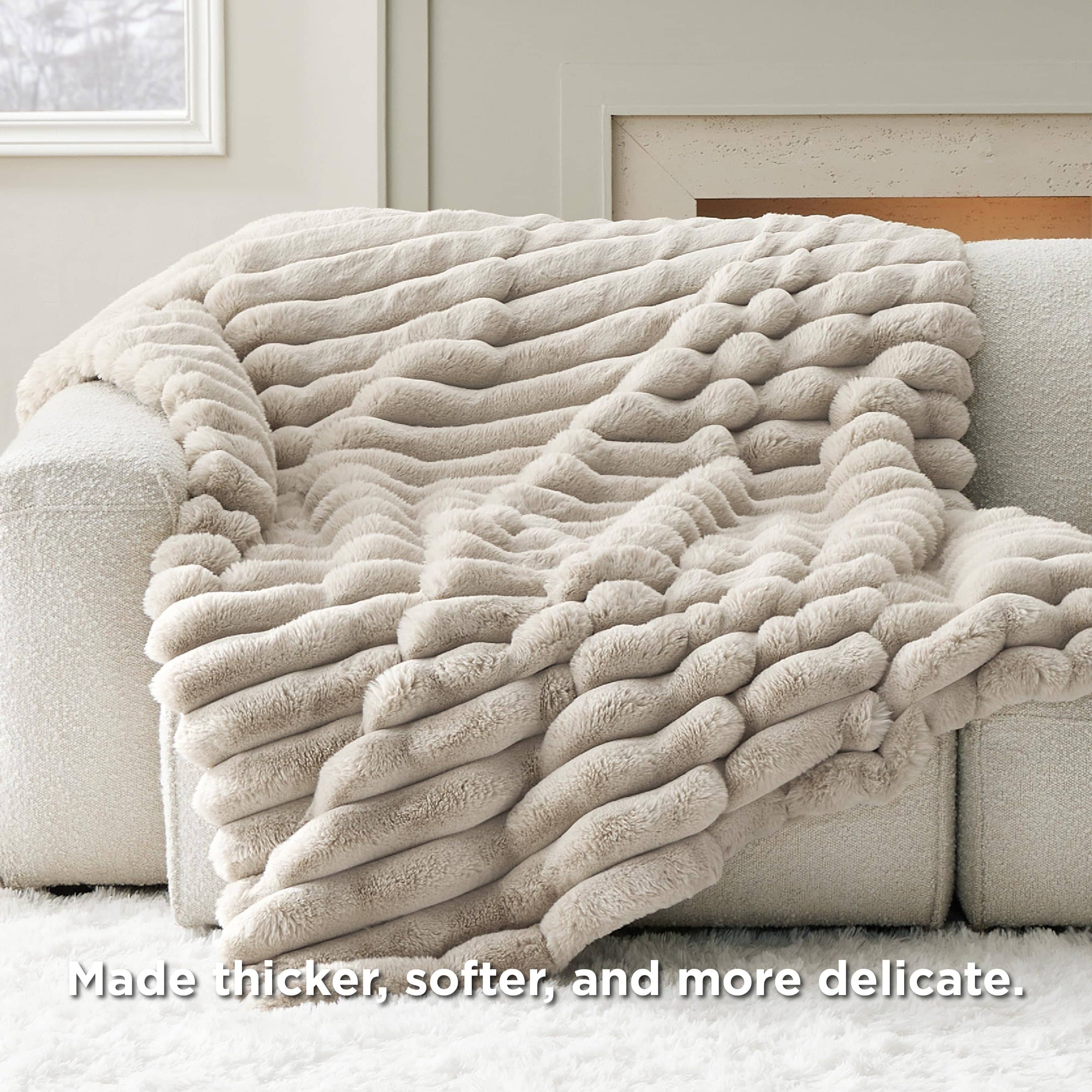 GentleSoft® Plush Stripe Blanket