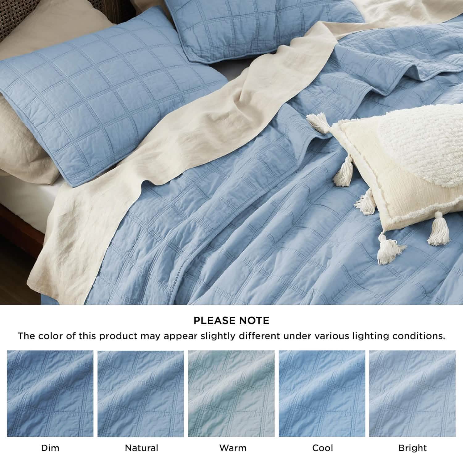 GentleSoft® Voile Cotton Quilt Set
