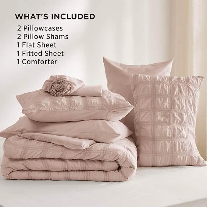 GentleSoft® Seersucker Bed-in-a-Bag