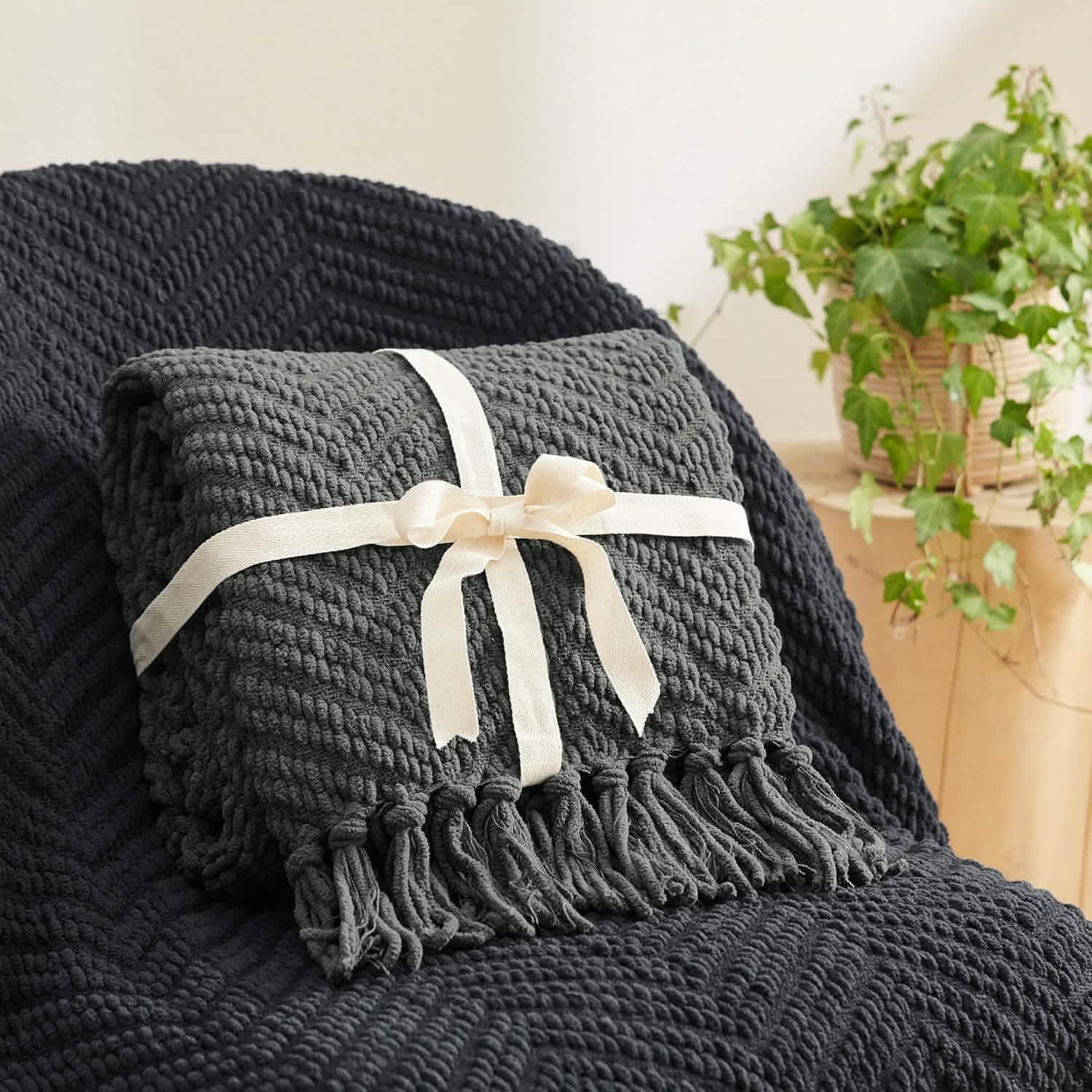 GentleSoft® GentleSoft Versatile Knit Woven Chenille Blanket